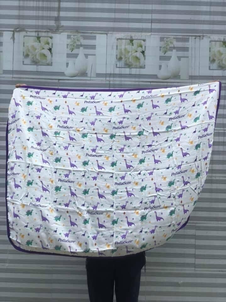 Chăn PEDIASURE bo viền SỢI TRE