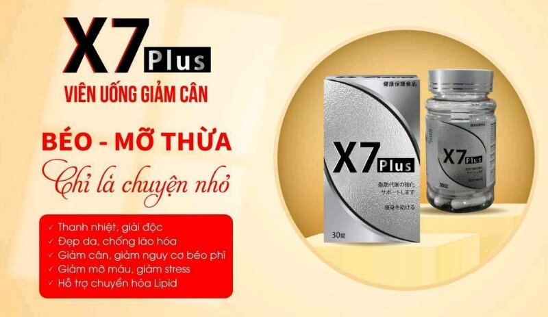 Giảm Cân X7 PLUS Chính Hãng