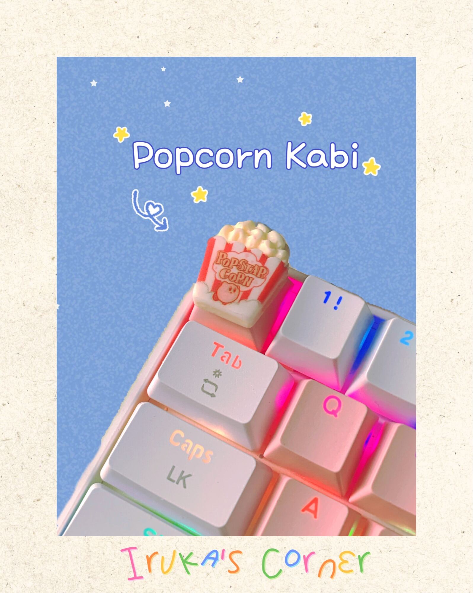 [LIMIT]✨Keycap nhân vật hoạt hình Ngôi sao Kabi Nút bàn phím cơ ABS doubleshot✨🌷✨