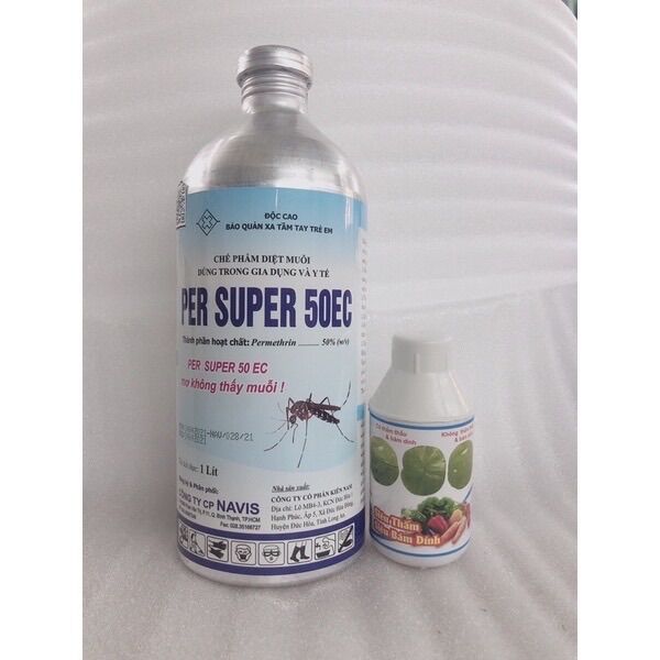 Thuốc diệt côn trùng per super 50ec chai 1 lít