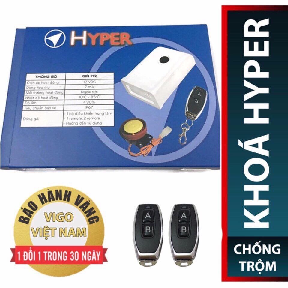 Khóa chống trộm xe máy cao cấp HYPER PRO