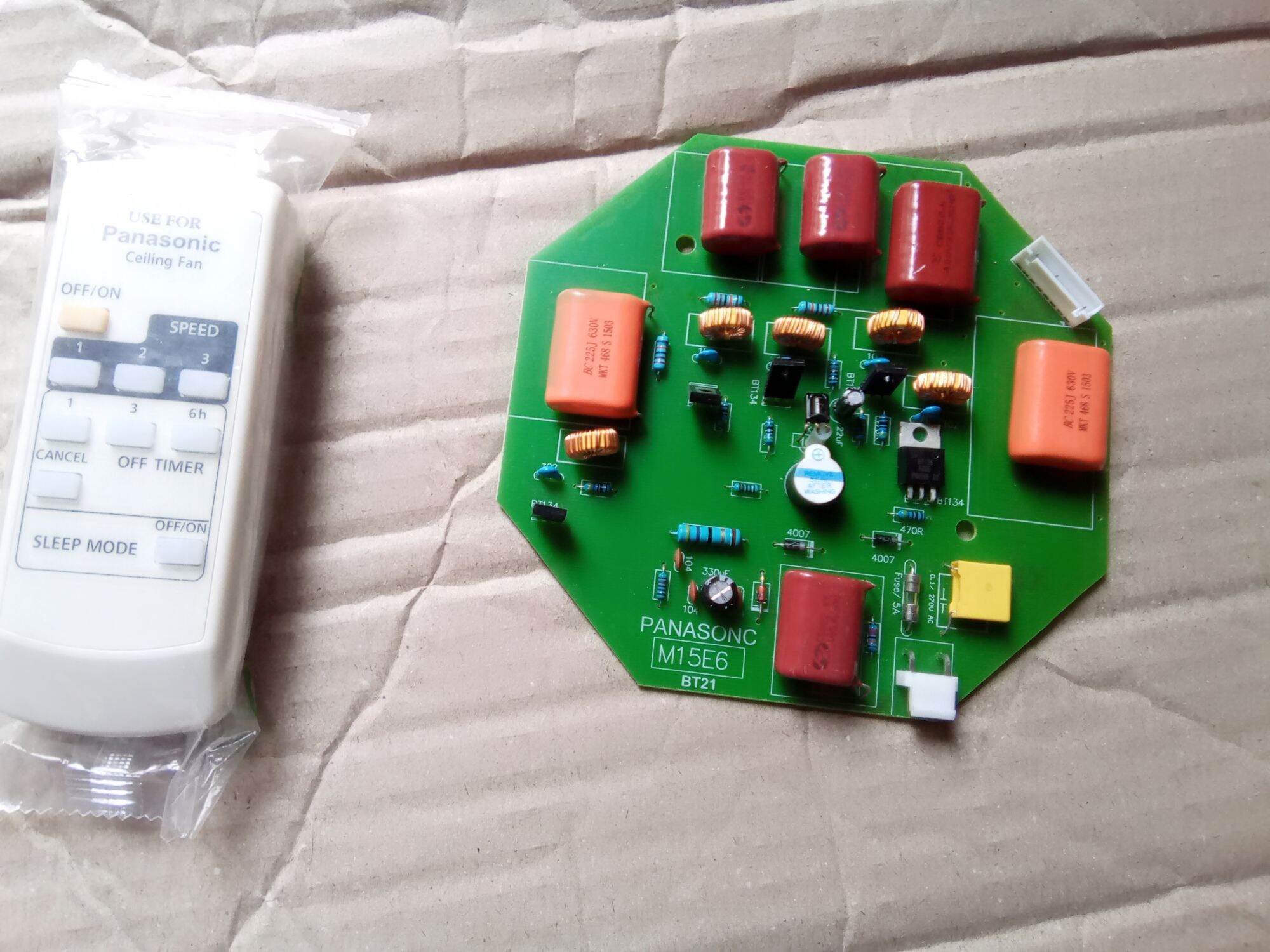 Panasonic 5-Blade Ceiling Fan Circuit Board