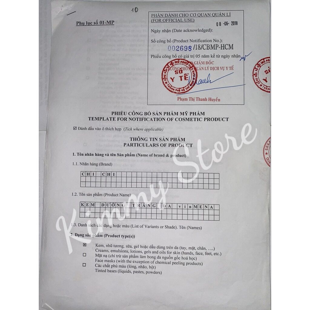 Kem sâm hồng thái lẻ 1 hộp