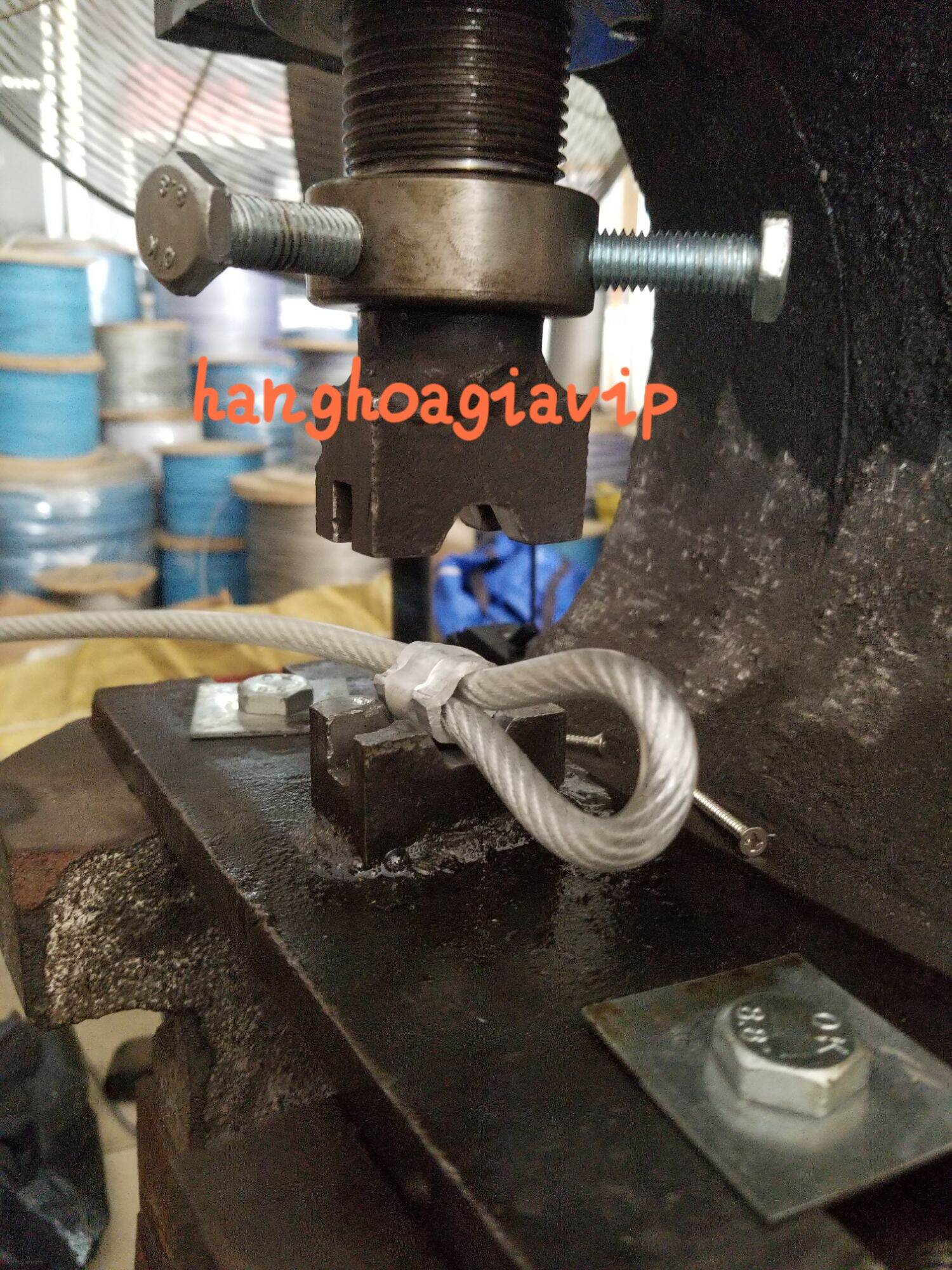 Khóa cáp 10mm(li),bấm đầu cốt sẵn.Size 0.8 mét,2 mét.hanghoagiavip