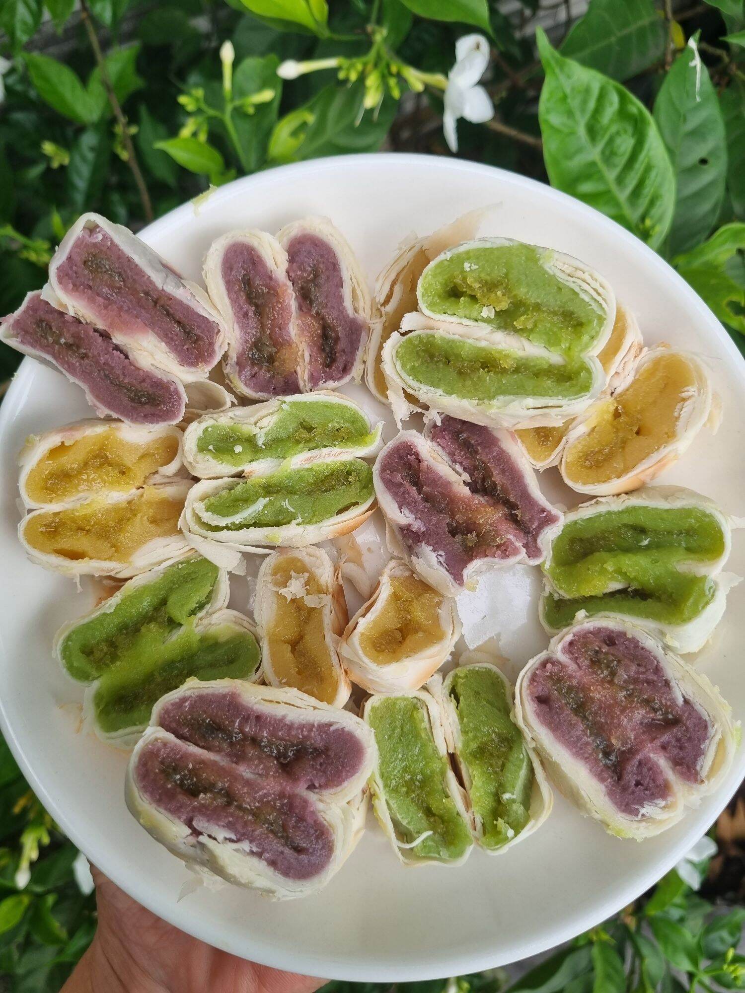 Combo 10 gói bánh pía mini mix 3 vị - 50 bánh