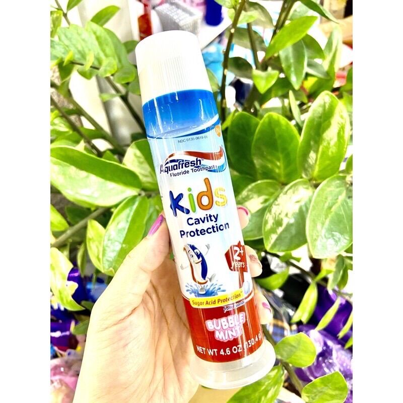 [HCM] Kem đánh răng cho bé Aquafresh hàng Mỹ