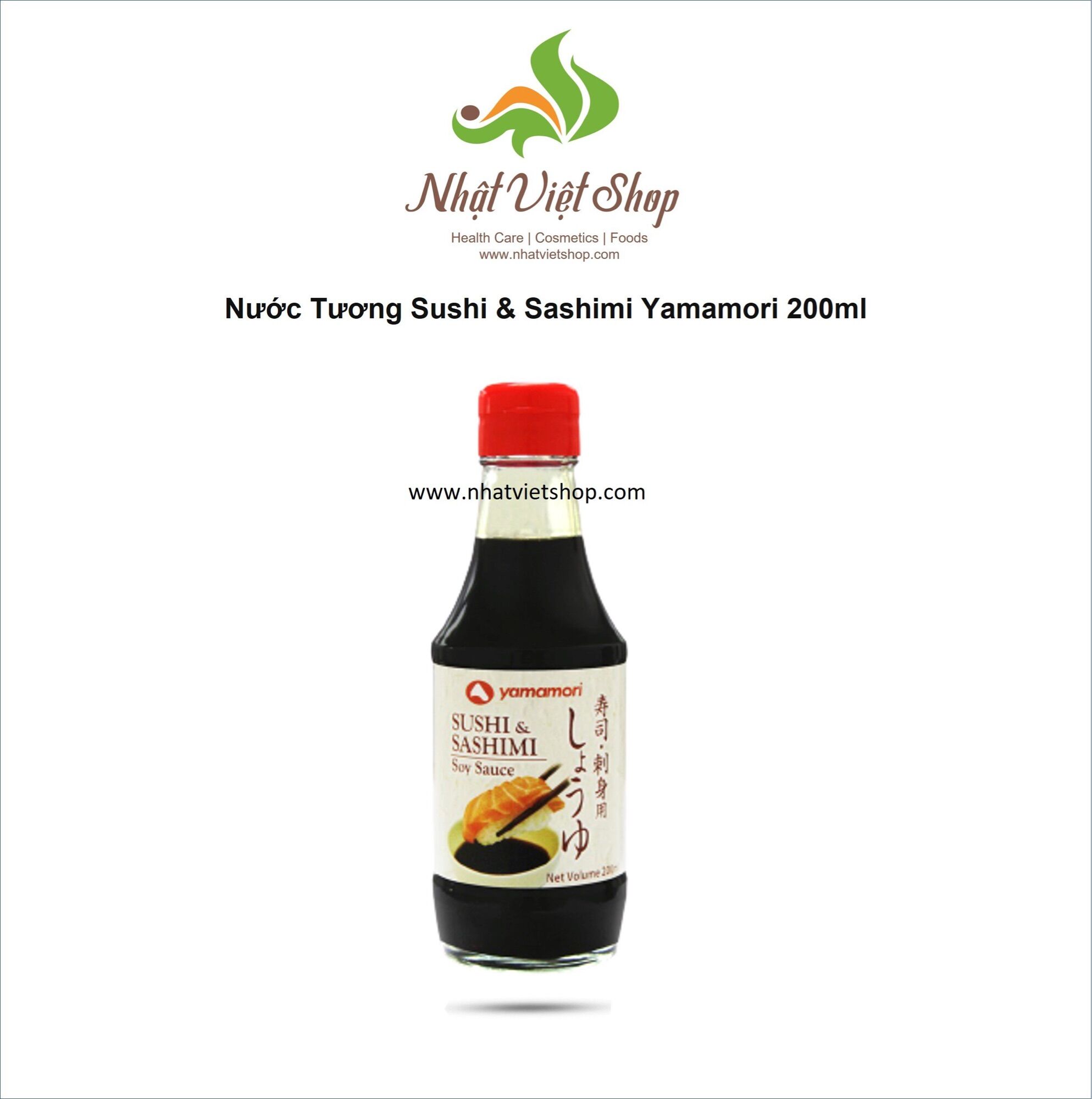 Nước Tương Sushi & Sashimi Yamamori 200ml