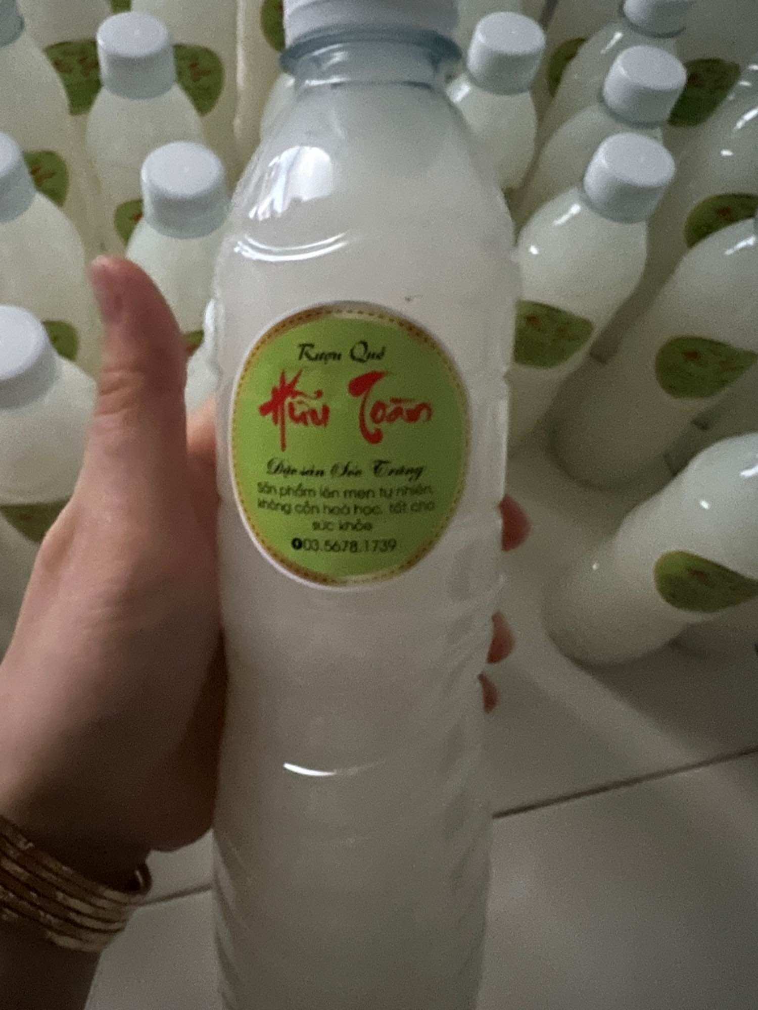 Rượu nếp sữa chai 500ml