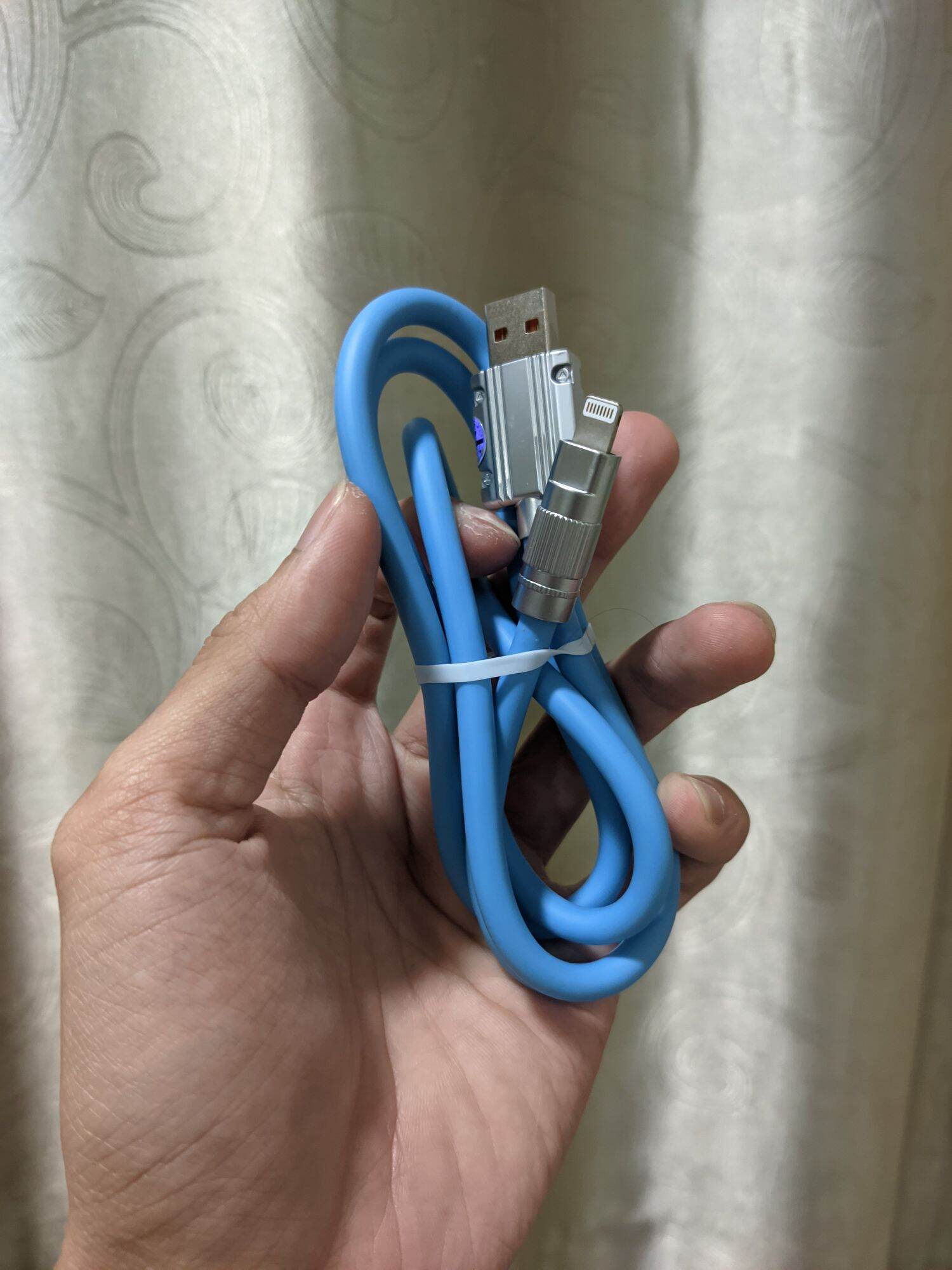 Cáp sạc nhanh iphone 120W 6A - Cáp sạc nhanh iphone siêu dẻo 120W