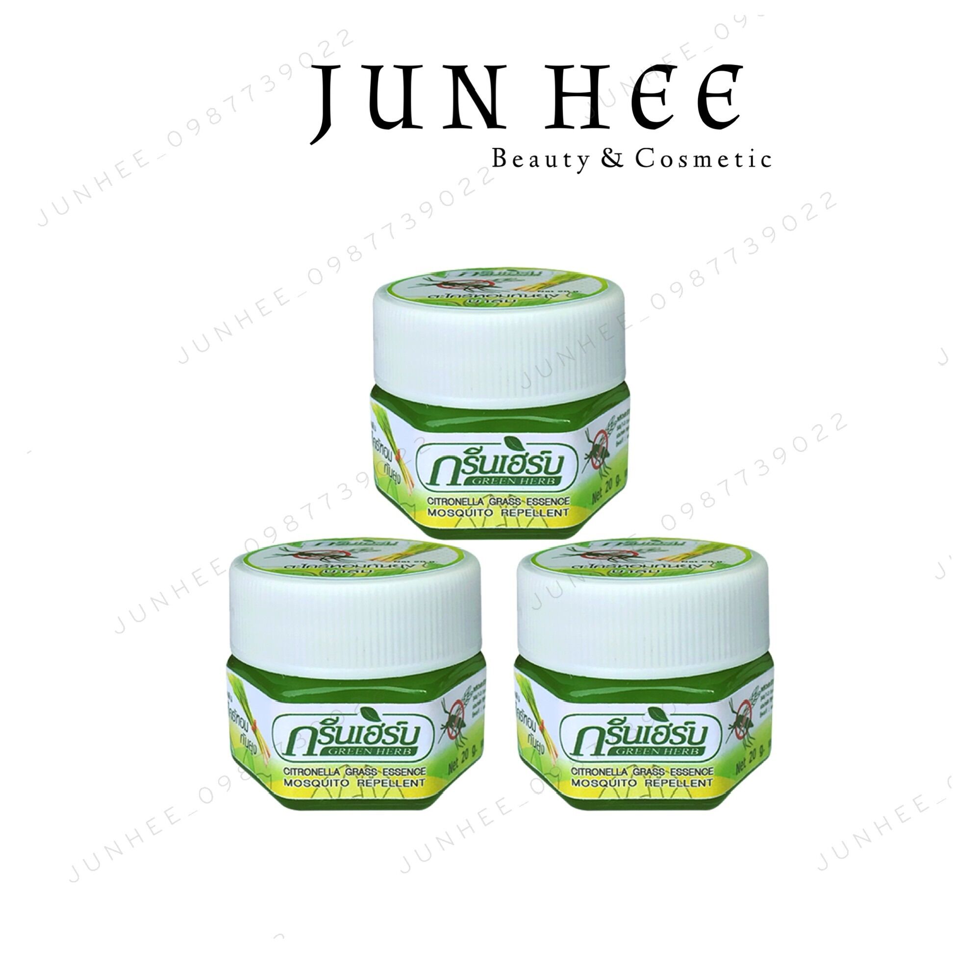 Dầu chống muỗi green herb thái lan hương đất