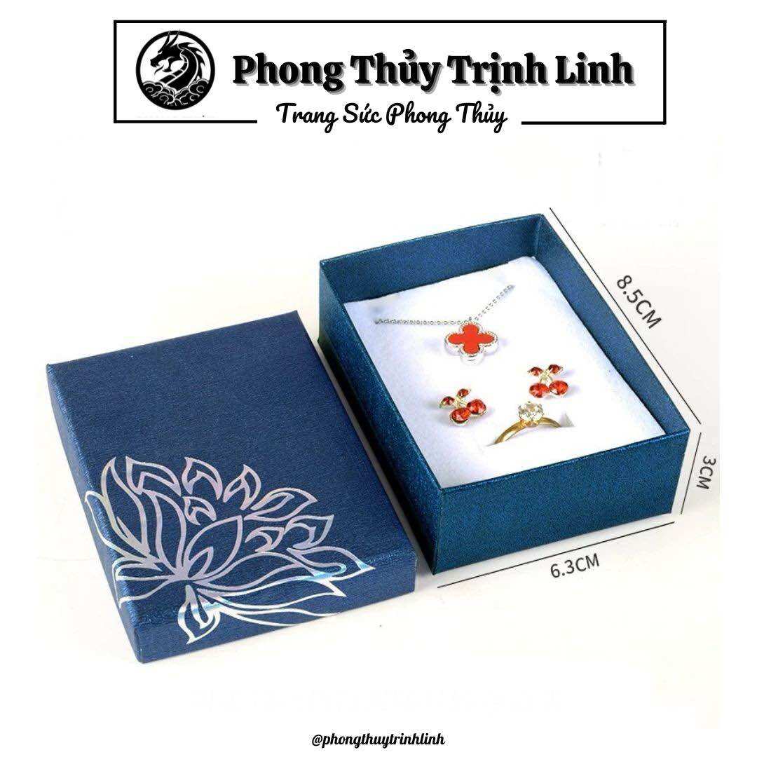 Hộp đựng trang sức hoa sen sang trọng