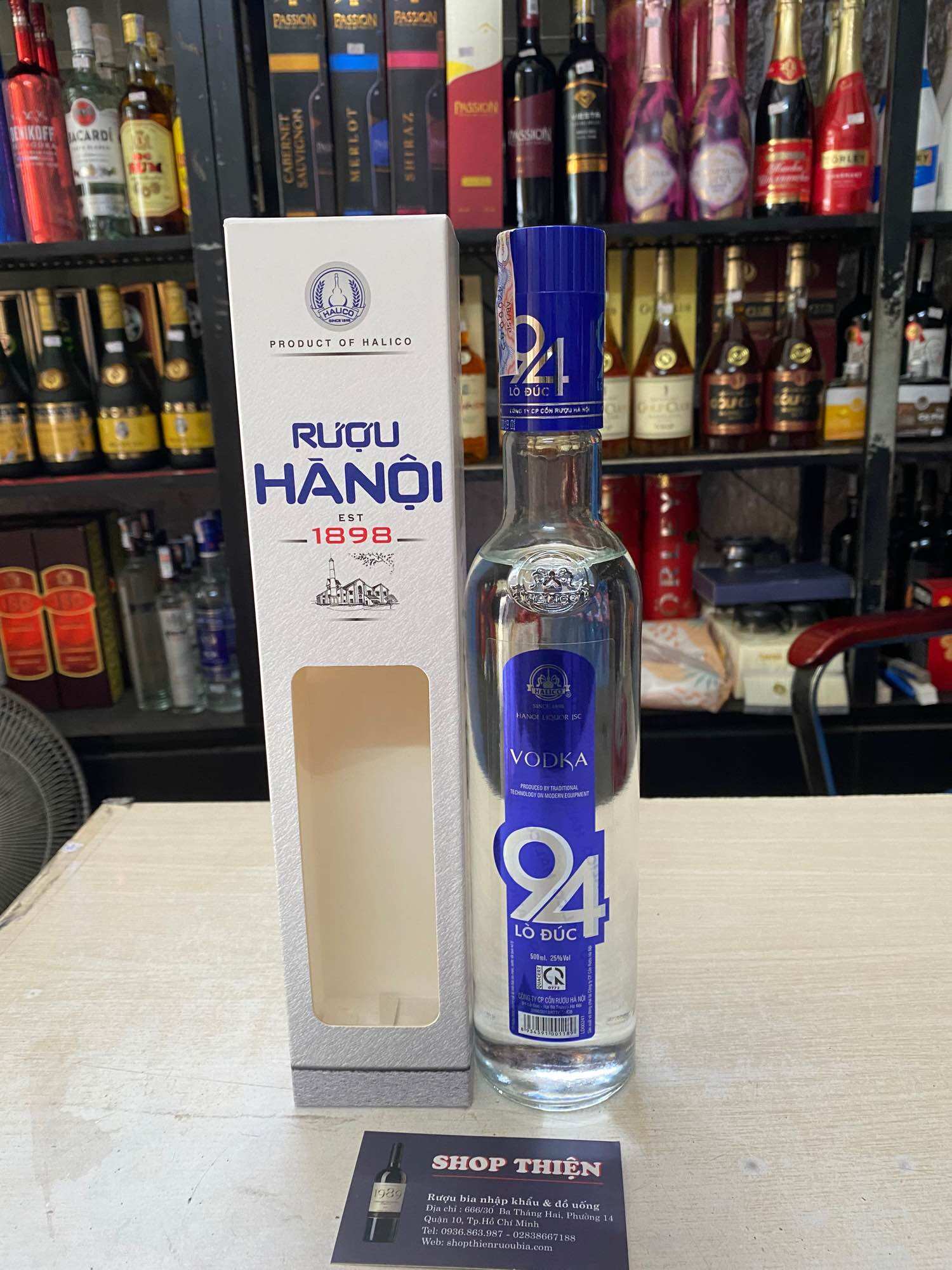 VODKA HÀ NỘI 94 Lò Đúc 25% 500ml