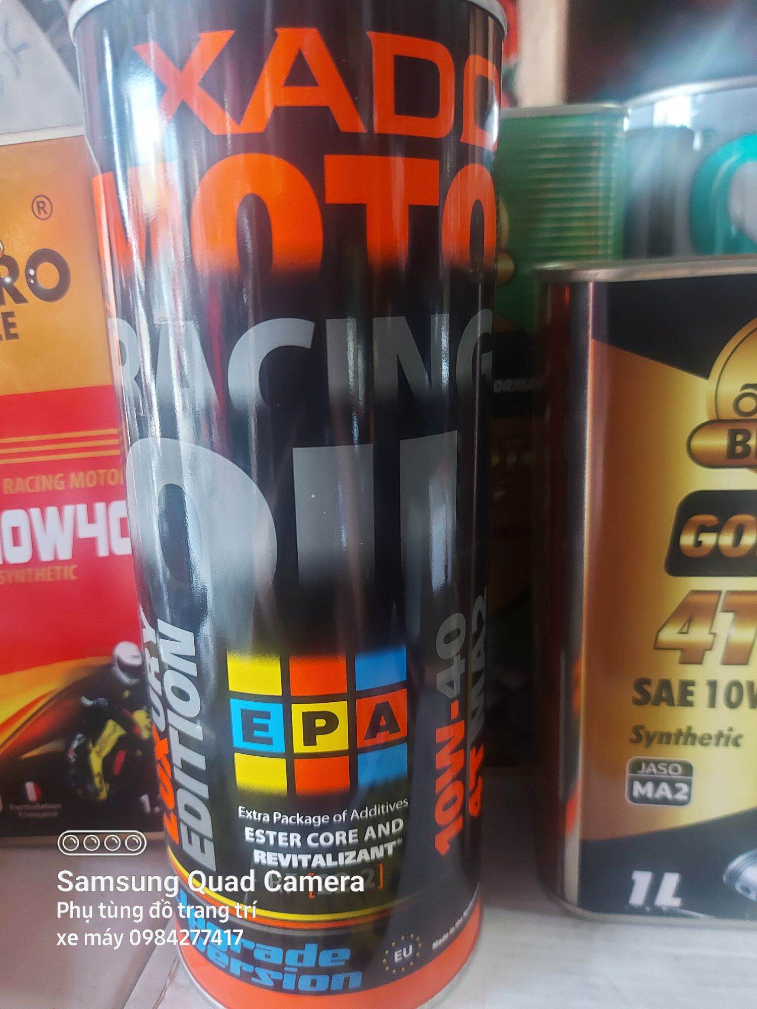 Nhớt xe máy xado racing 22.2 1l