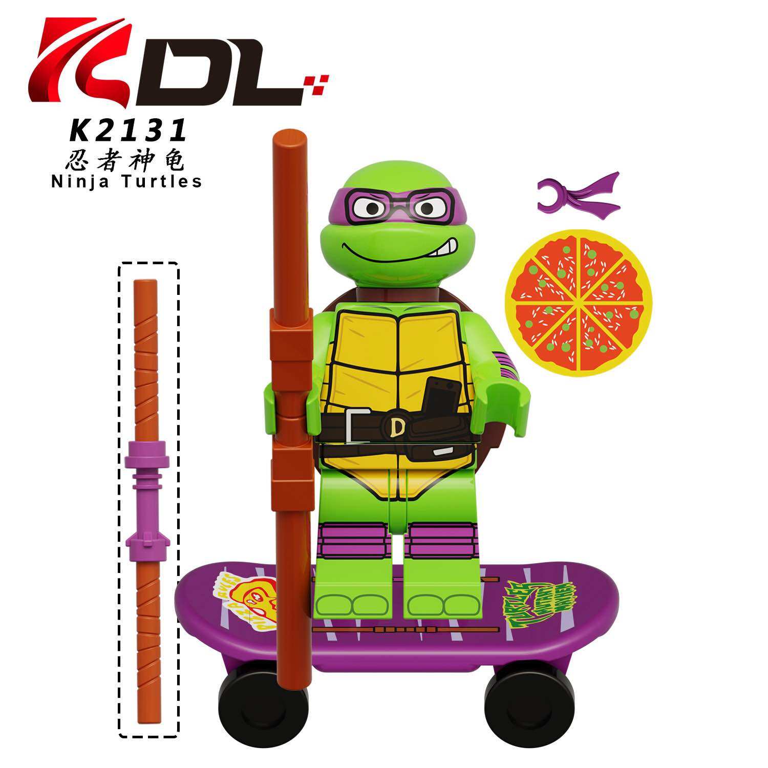 Ninja Rùa Đồ Chơi Lắp Ráp Các Nhân Vật Ninja Rùa (KDL817)