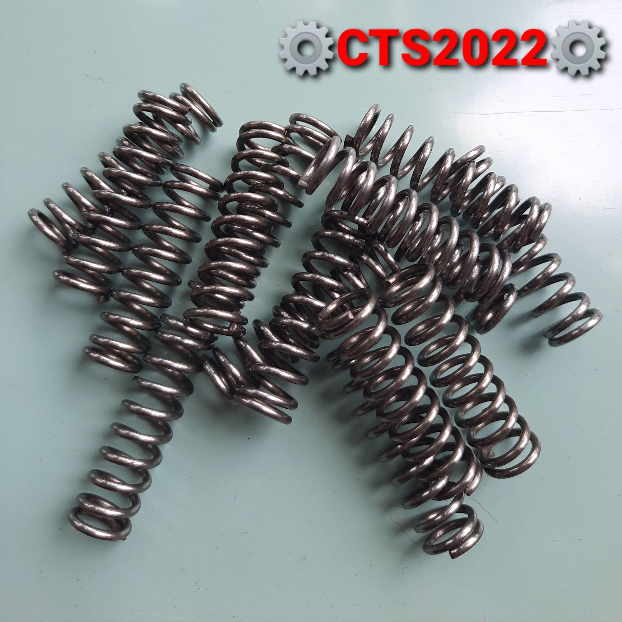 Lò xo nén phi 11.5 sợi thép 1.5 dài 40mm