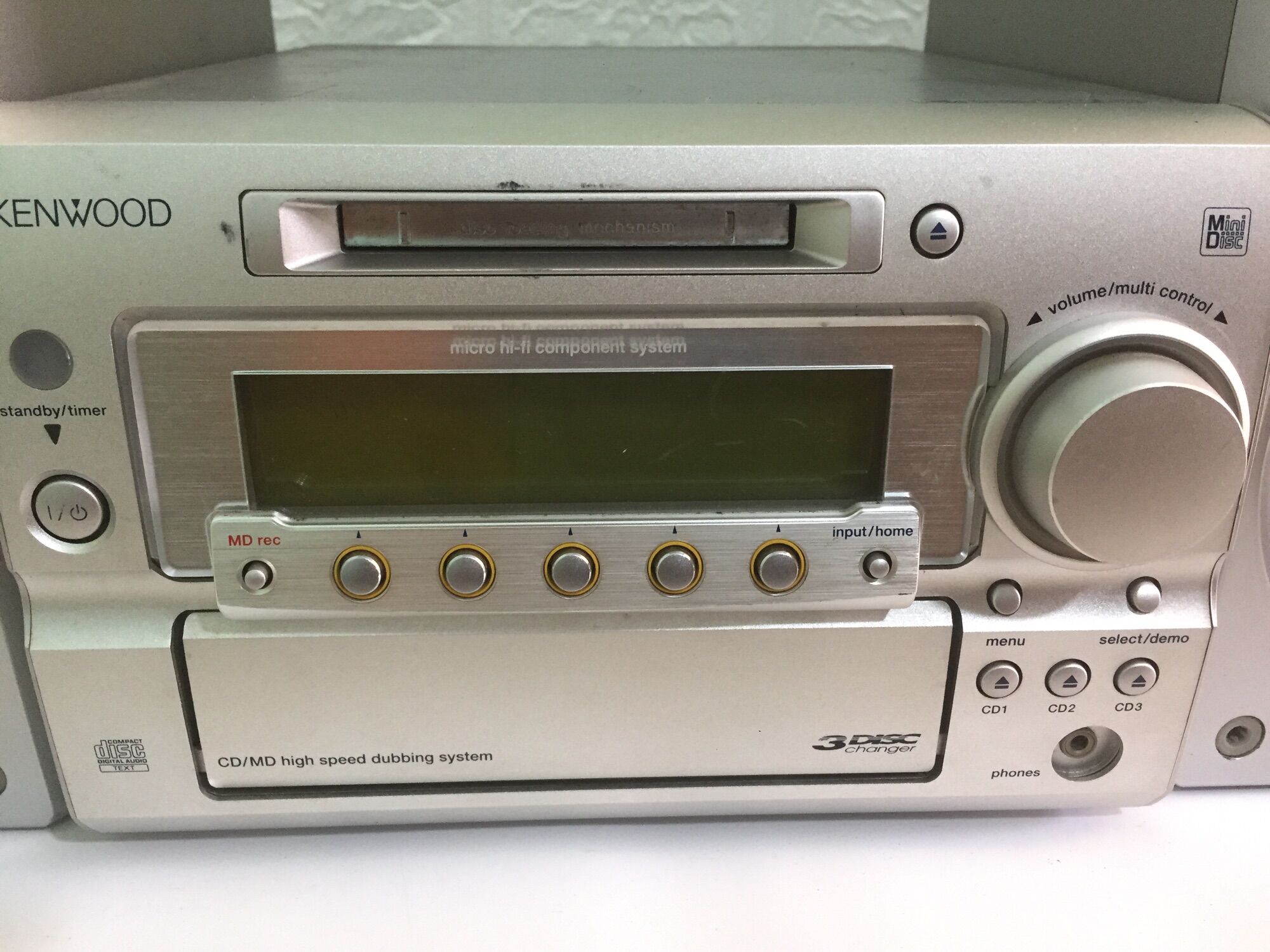 Dàn kenwood sg55md có cổng quang optical