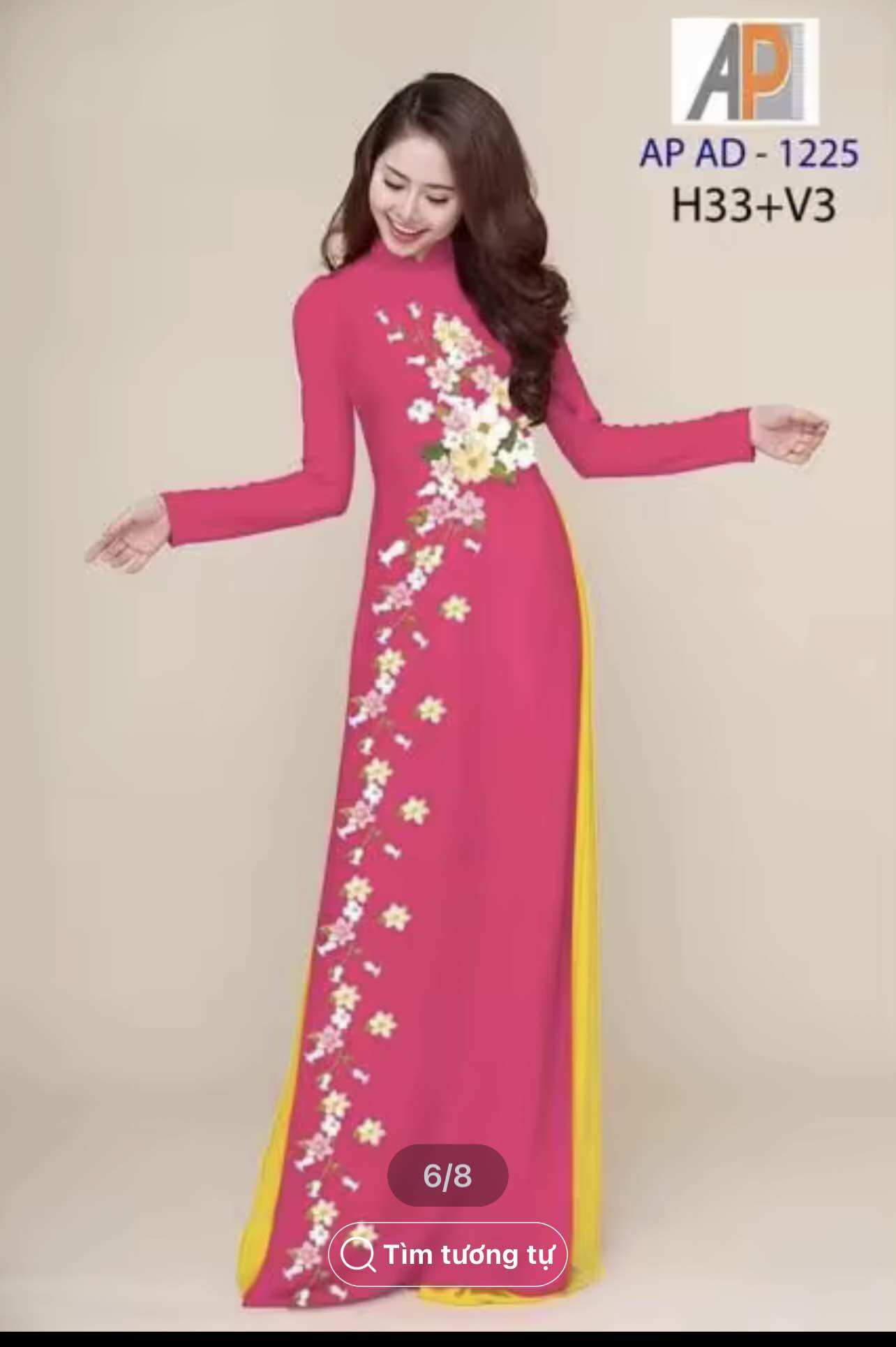 [HCM]Vải áo dài đơn giản