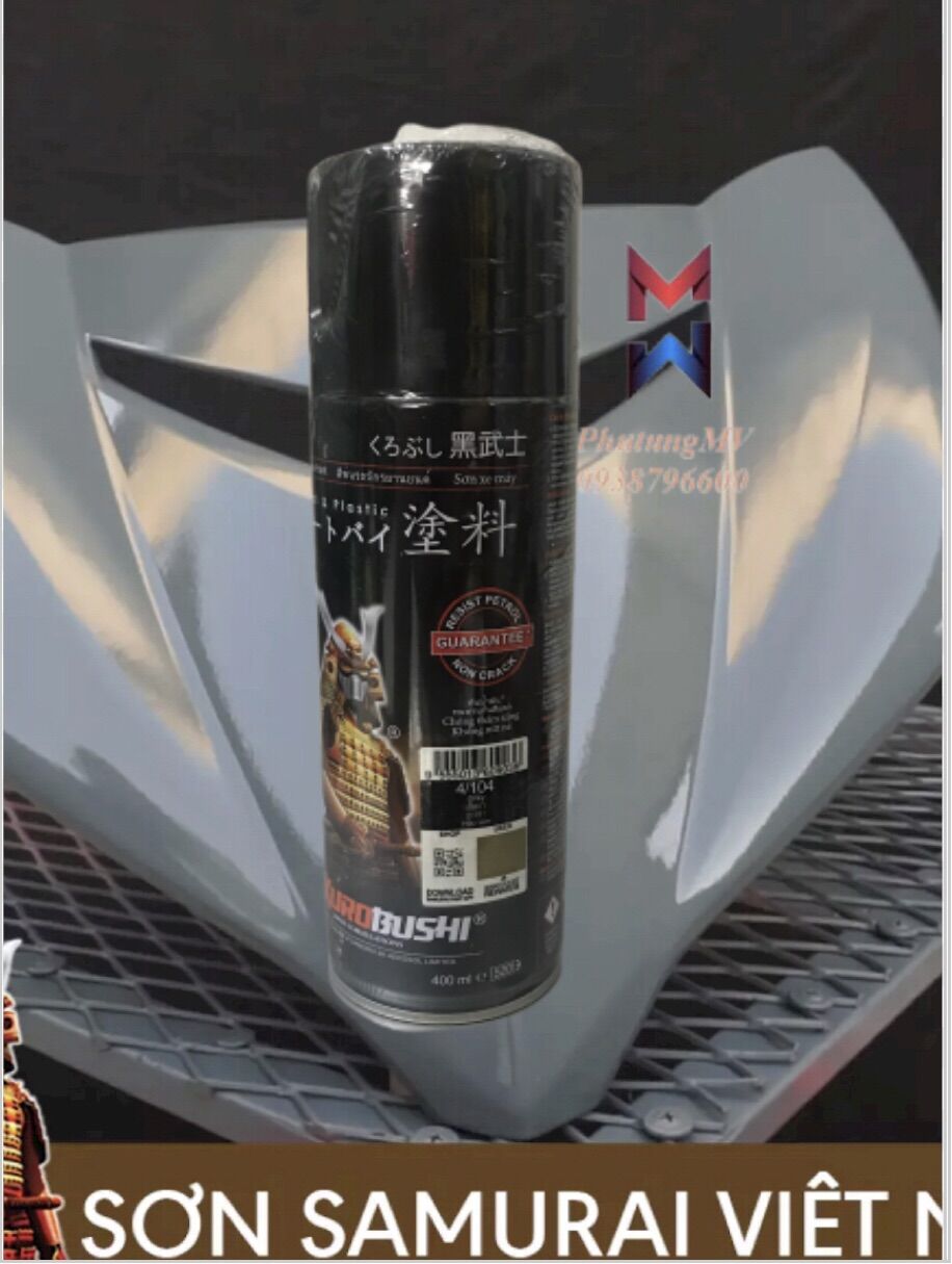 Sơn Samurai màu xám xi măng 104 dễ dàng sử dụng