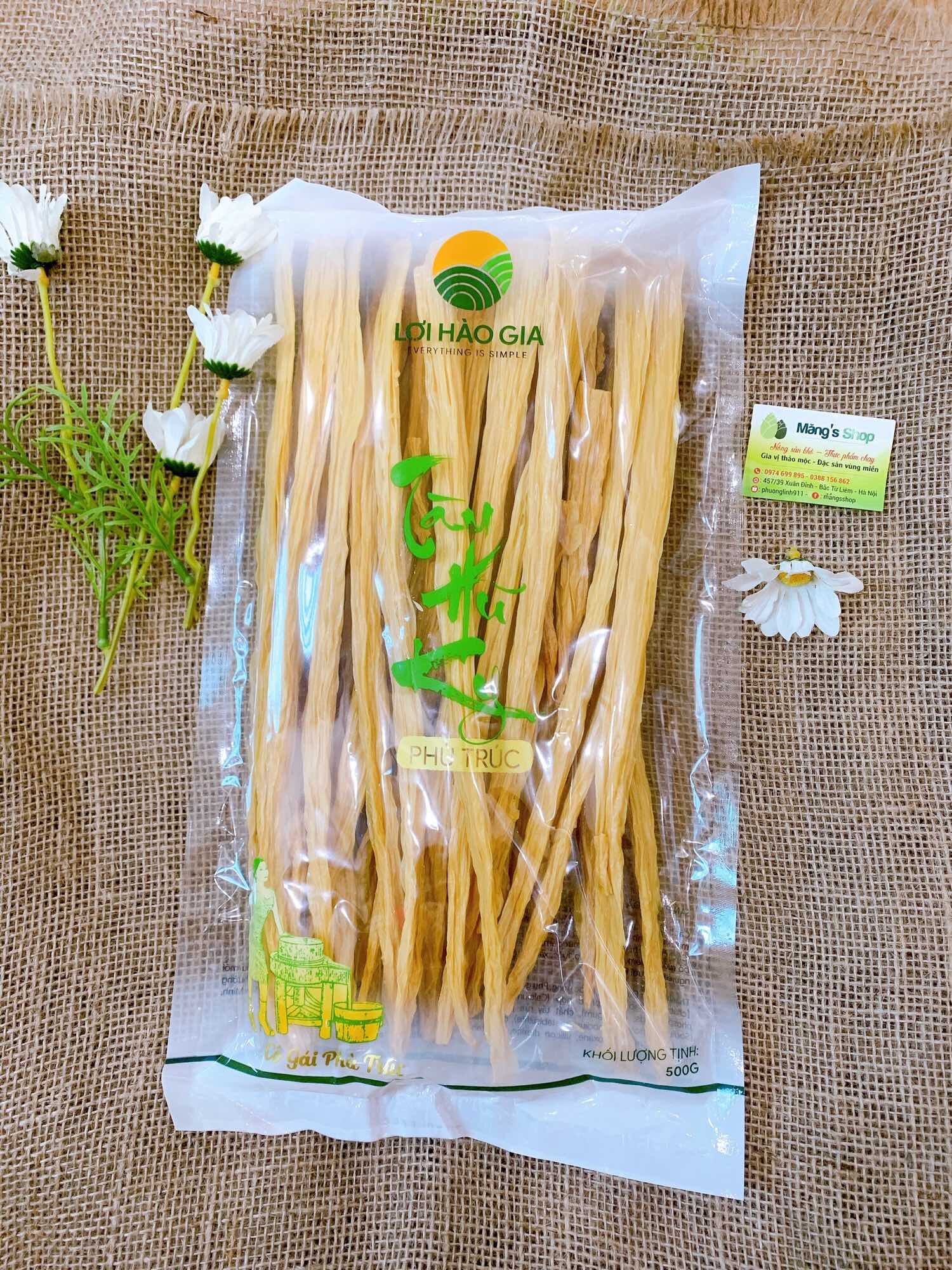 Tàu hũ ống ( phù trúc) loại 1: Ngon - Sạch (Gói 1kg)