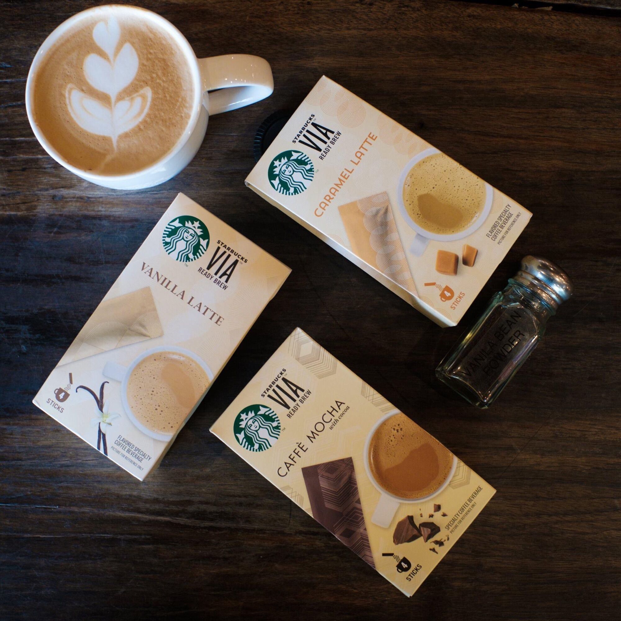 Cà phê sữa hoà tan Starbucks VIA