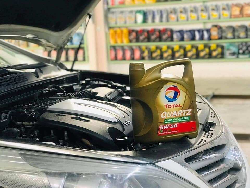 nhớt total 9000 5w30