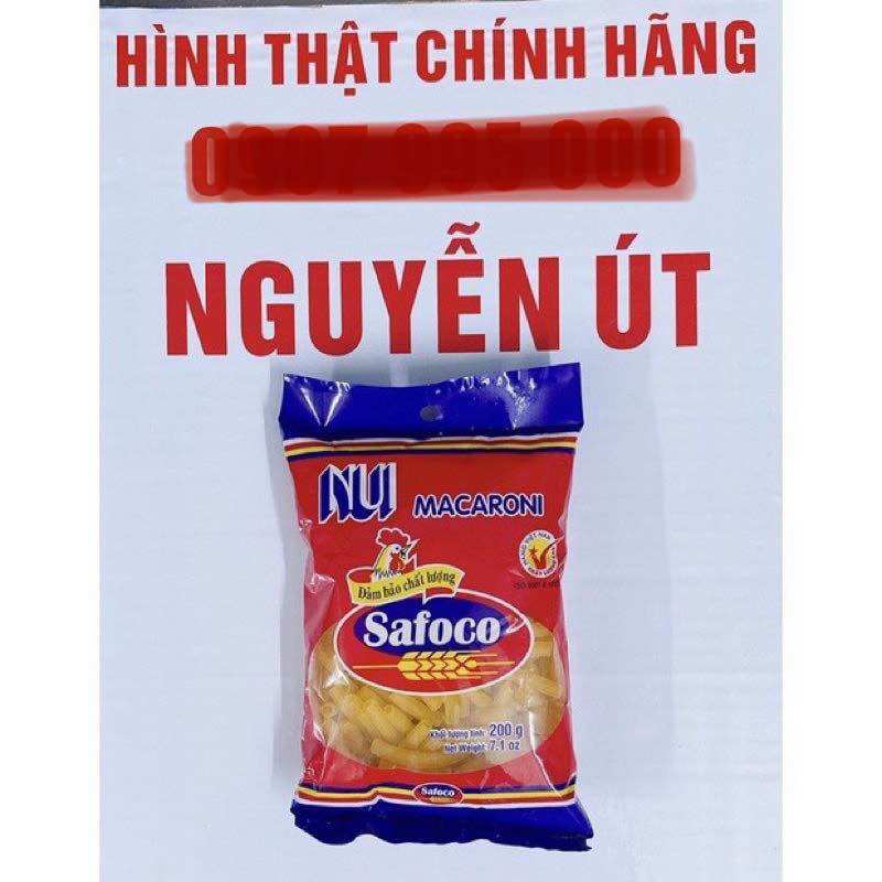 Nui ống safoco 200g