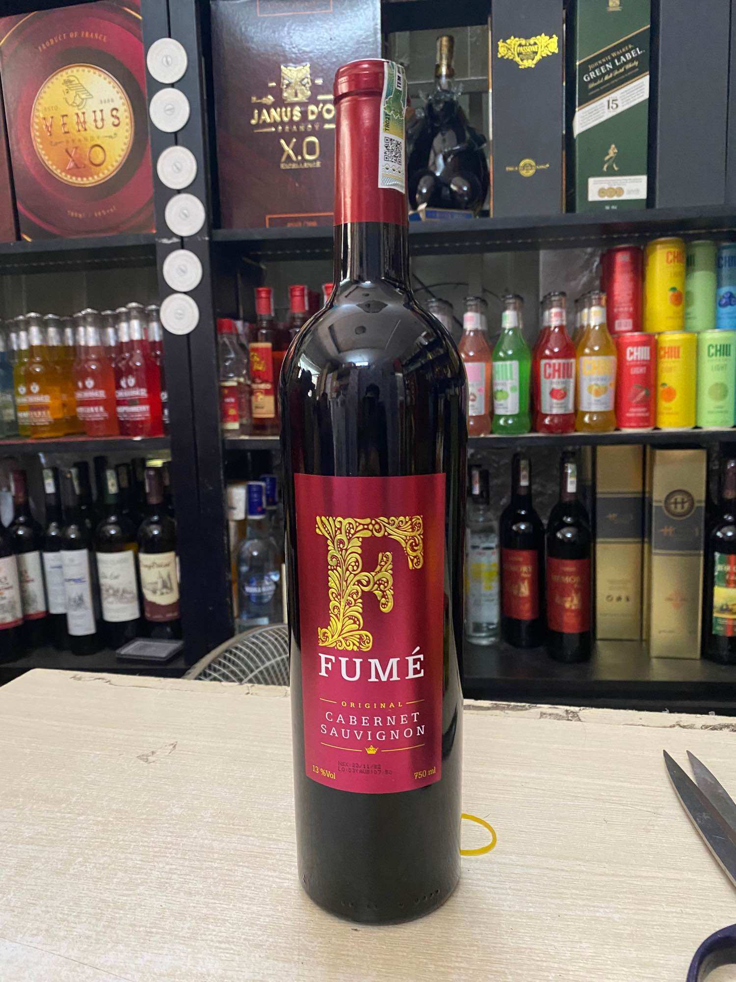 Vang Đỏ FUME 13 750ml