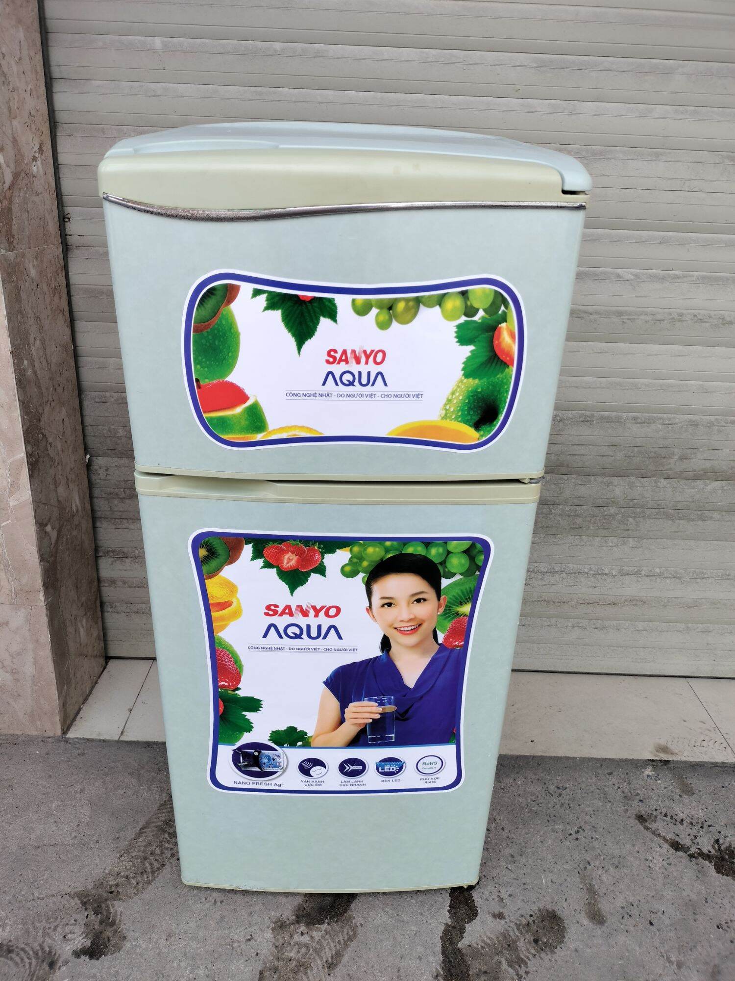 Tủ lạnh sanyo 125l nhỏ gọn ít hao điện