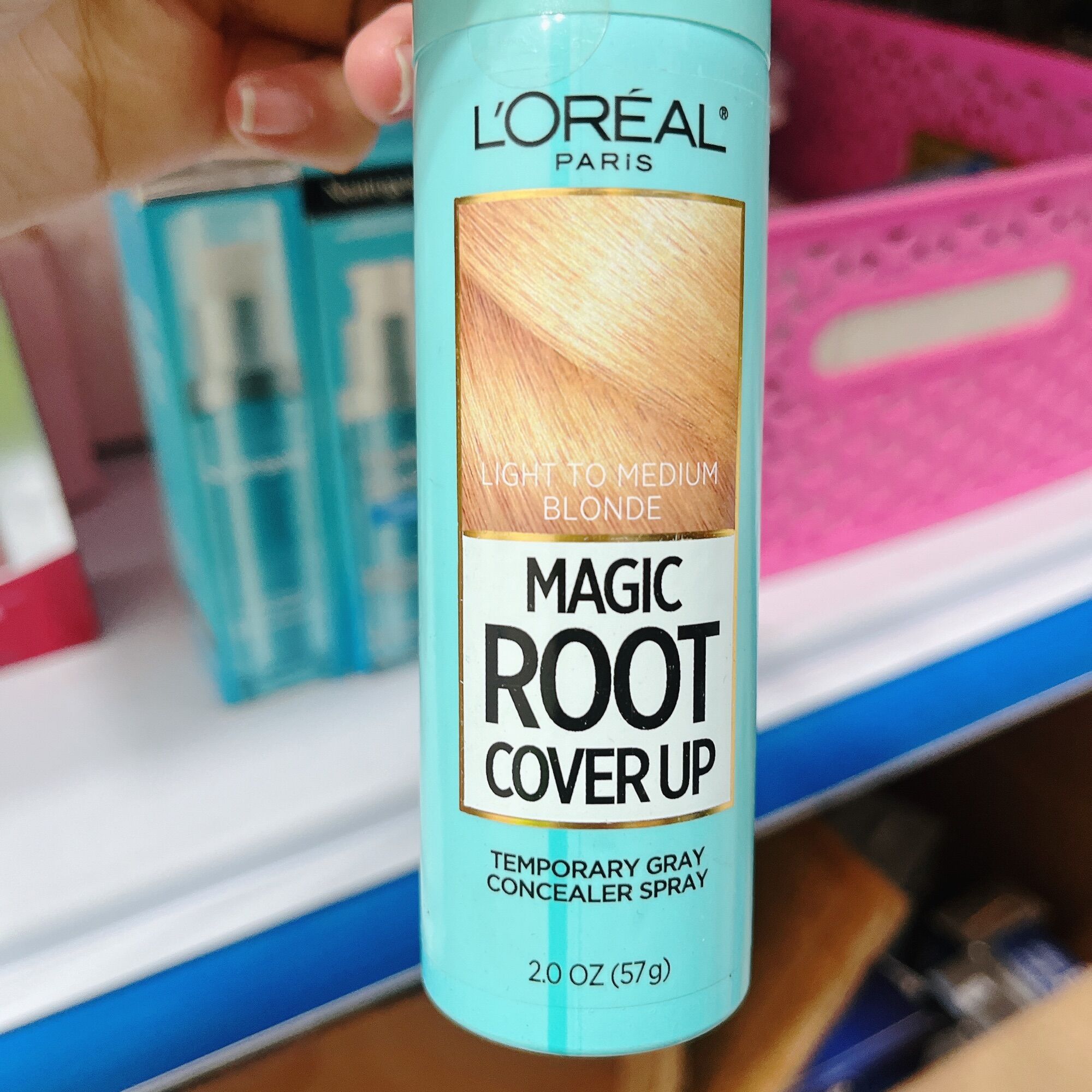 Thuốc nhuộm chân tóc bạc tạm thời Loreal Magic RôtCover up
