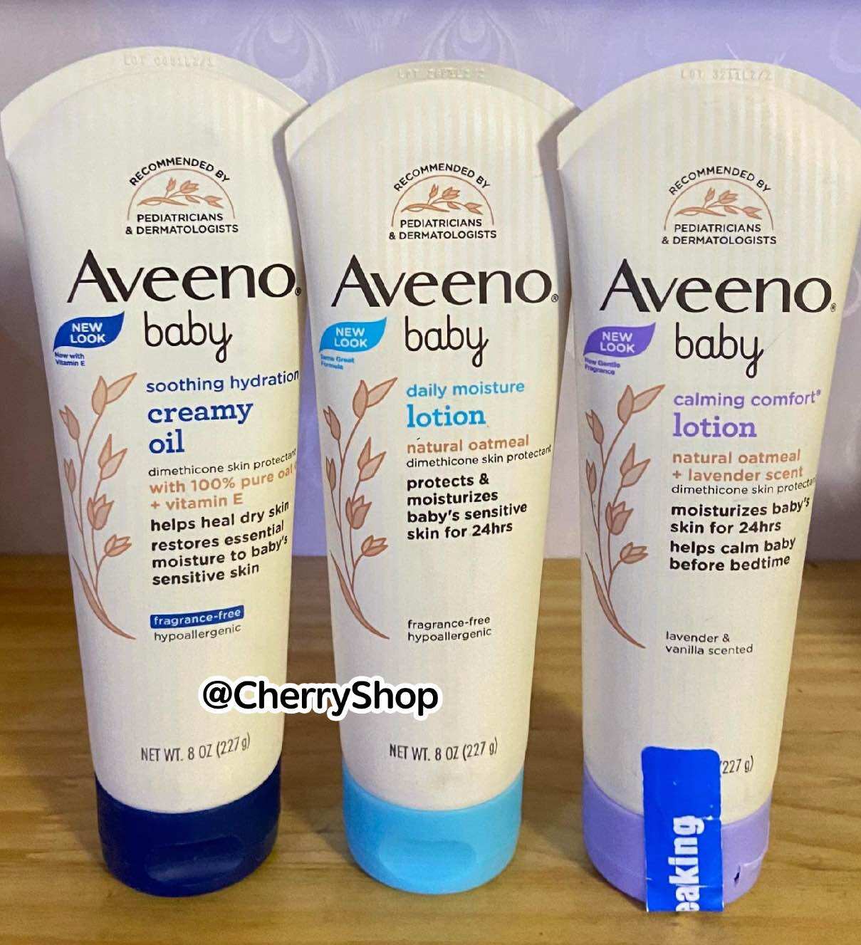 Kem dưỡng dành cho em bé, trẻ em Aveeno Baby Daily Moisture Lotion