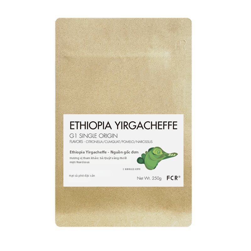Hạt Cà Phê Yirgacheffe Kenya Panama Bolivia Rót Tay 250g