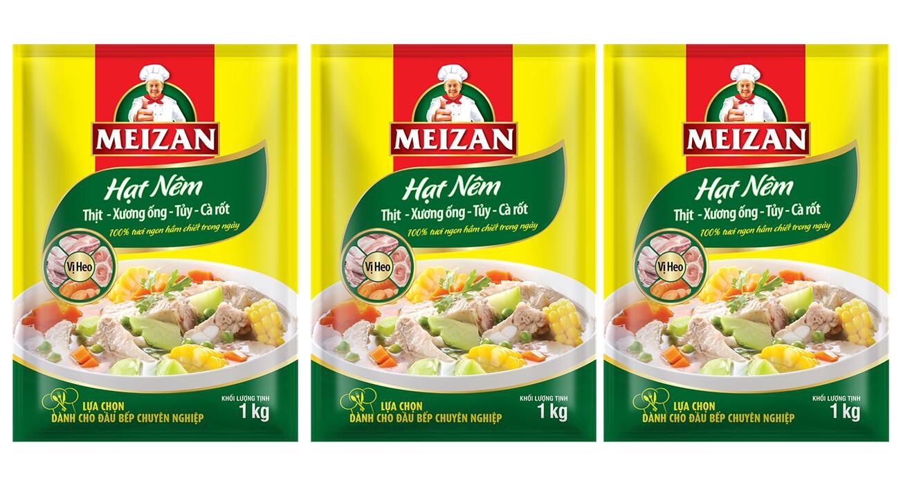 Hạt nêm Meizan vị heo 1kg