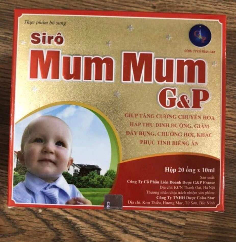 Siro ăn ngon Mum Mum G&P
