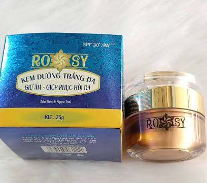 Kem dưỡng trắnggiữ ẩmphục hồi da ROSY VIP sữa non&ngọc trai