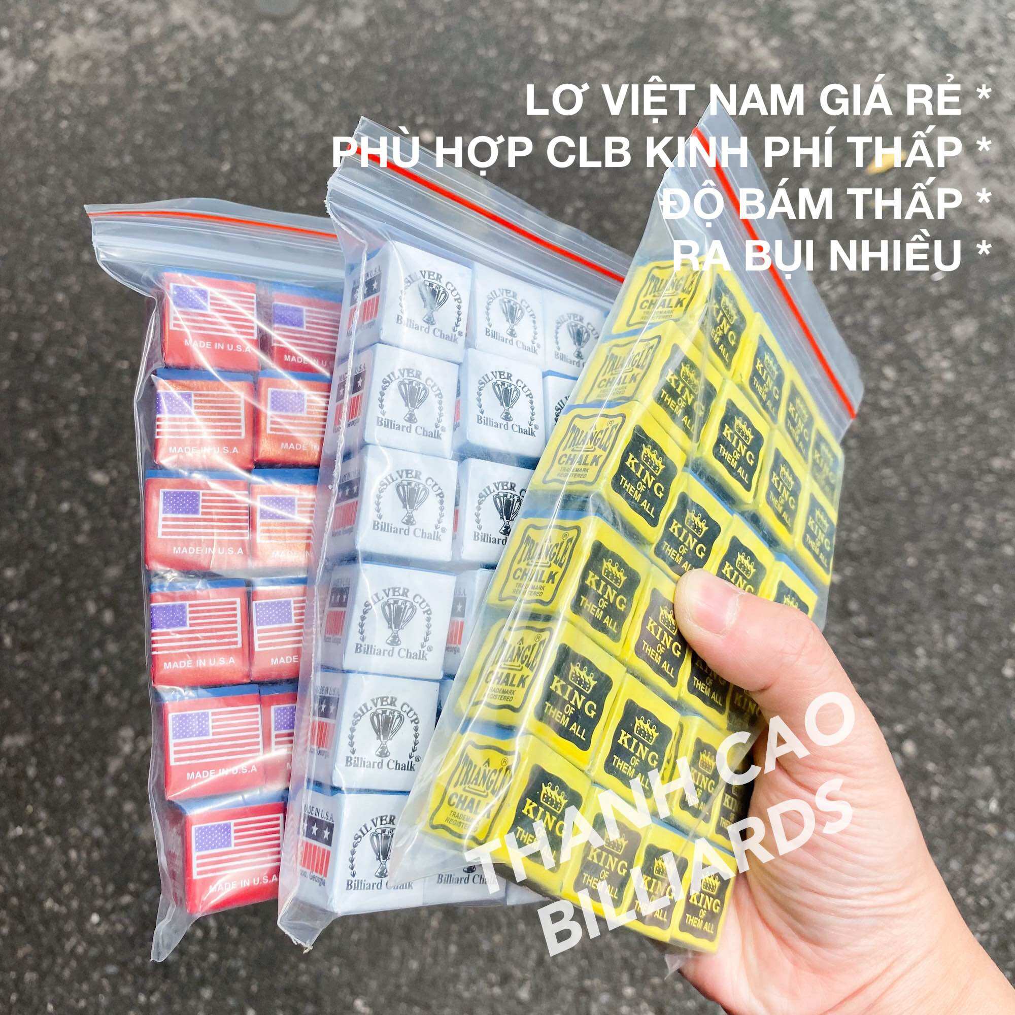 Túi 15 Hoặc 24 Viên Lơ Bida Bình Dân Việt Nam | Lơ Chơi Bi-a Câu Lạc Bộ Giá Rẻ