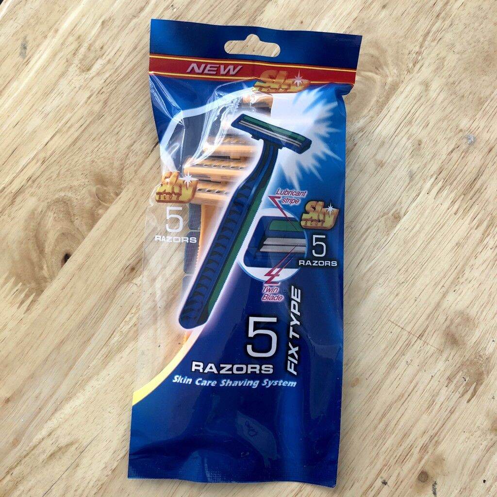 Dao cạo râu Razors Bịch 5 cái (2 lưỡi)