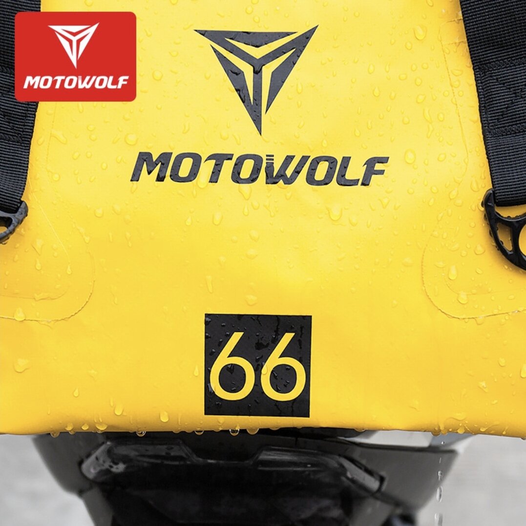 Túi chống nước Motowolf 40L , 66L du lịch.