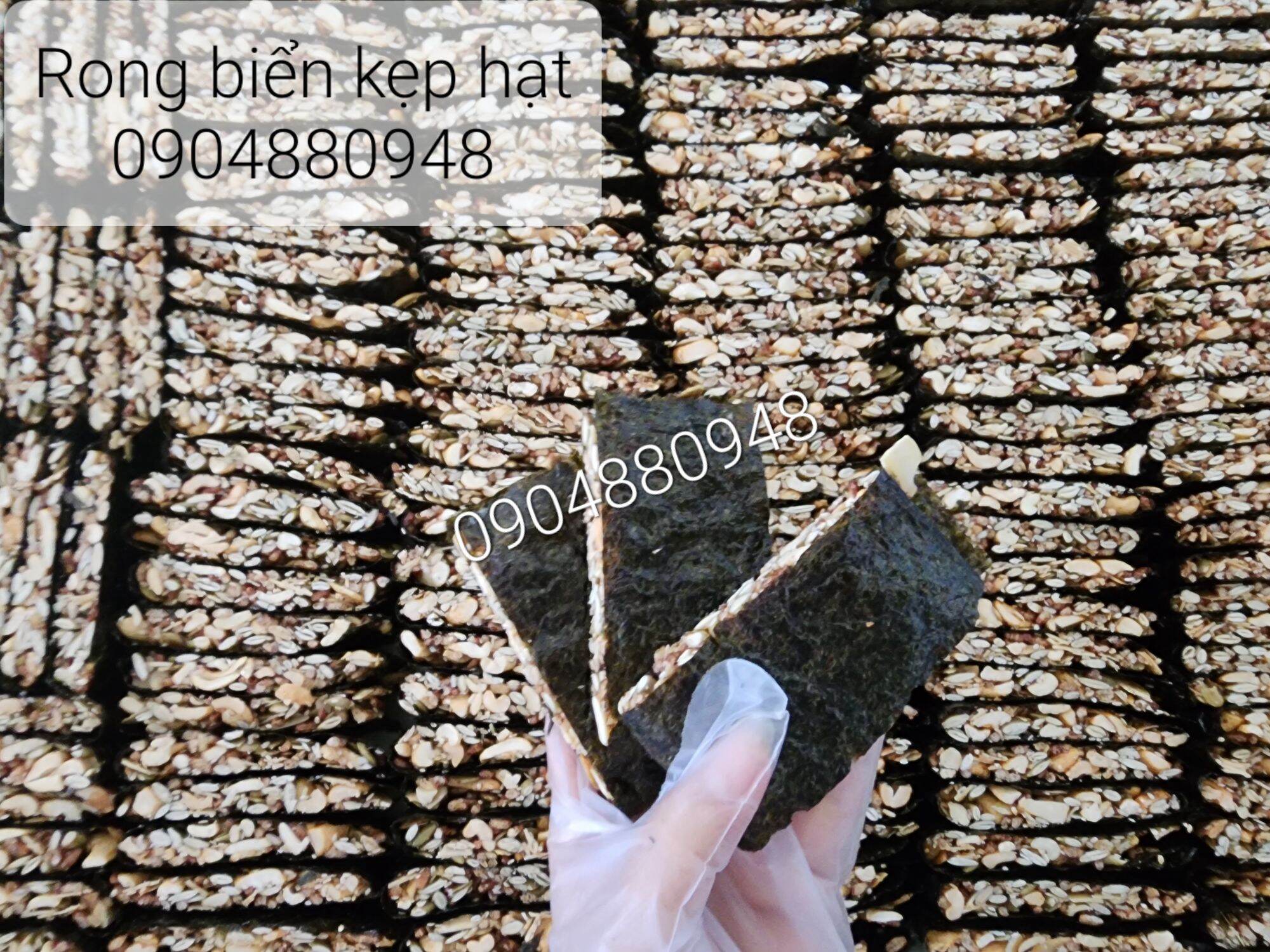 Snack rong biển kẹp hạt - 200gr