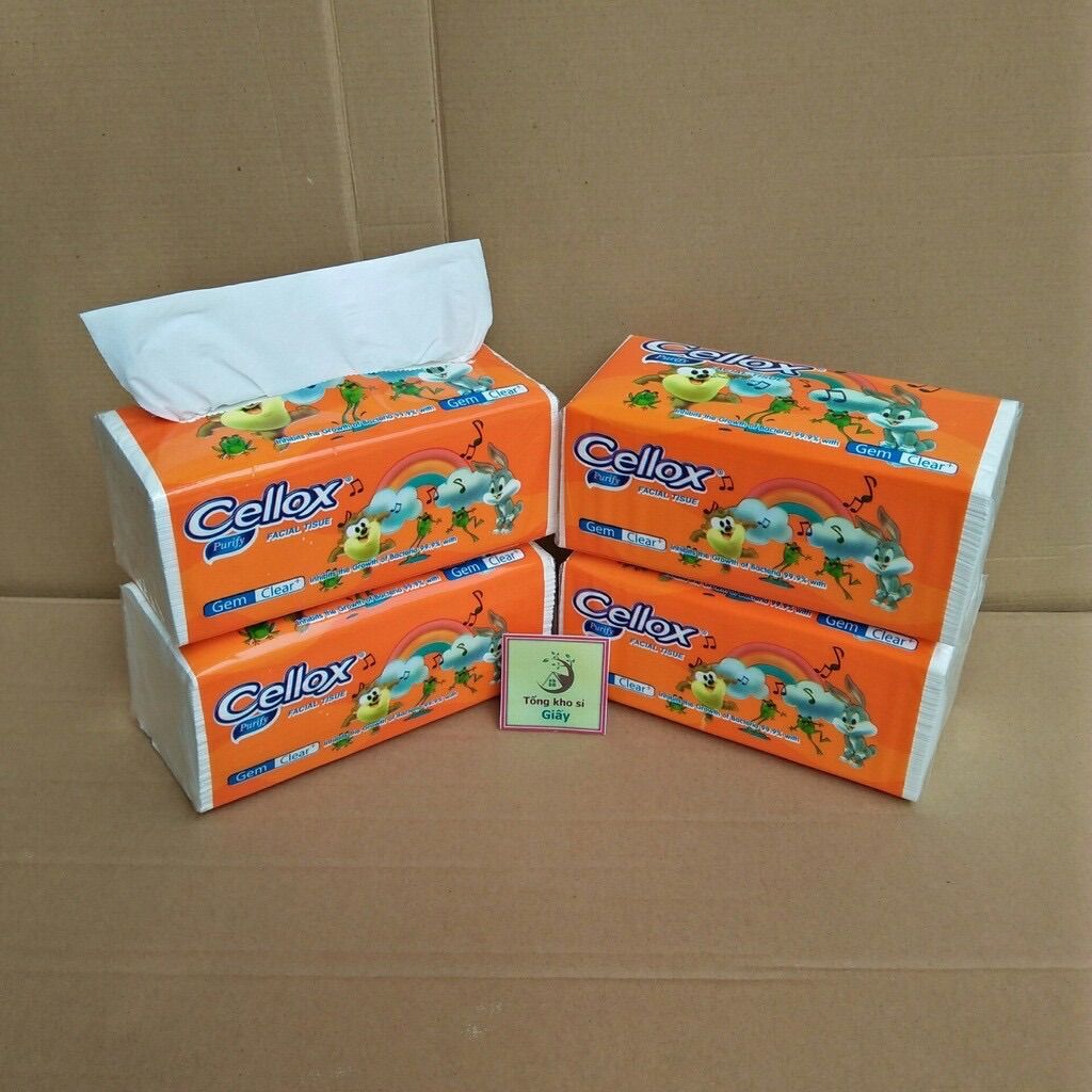 GIẤY RÚT LỤA CAO CẤP CELLOX 260 TỜ 3 LỚP [ GIẤY THÁI]MỀM MỊN VÀ DAI