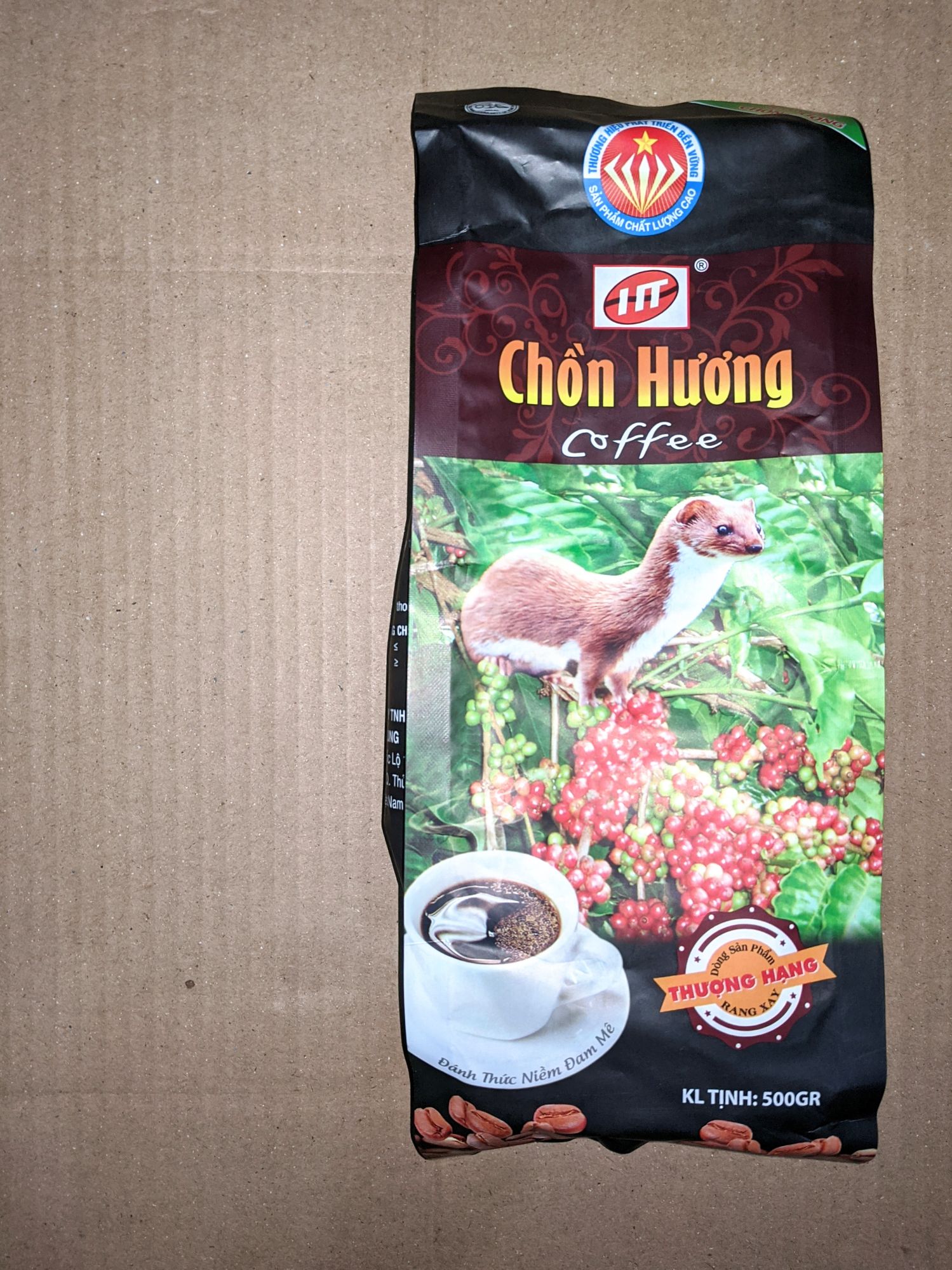 Cà phê Chồn hương Thượng hạng 500 g