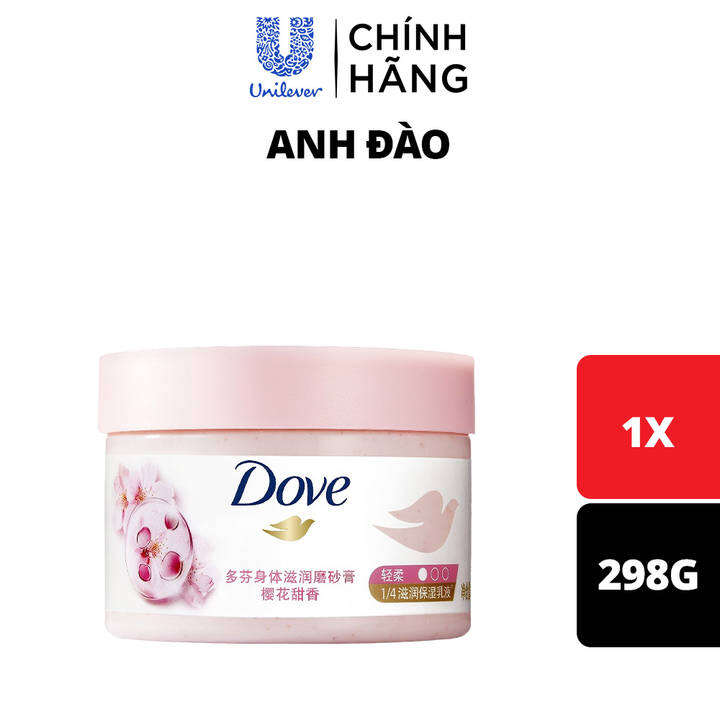 Smoothie Tẩy Da Chết Dưỡng Ẩm Toàn Thân Dove 298g
