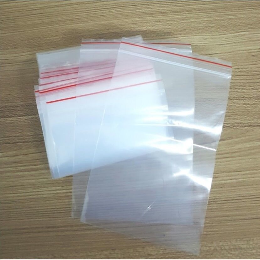 Túi Zip Bạc/ Túi Zip Trong/ Túi Zip Chỉ Đỏ - 1 lạng ( có nhiều size )