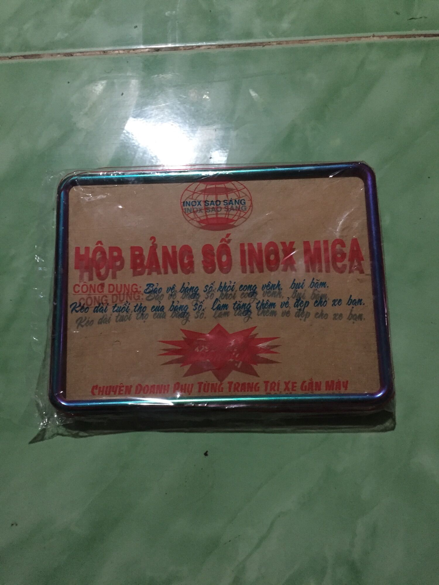 Khung biển số - Titan