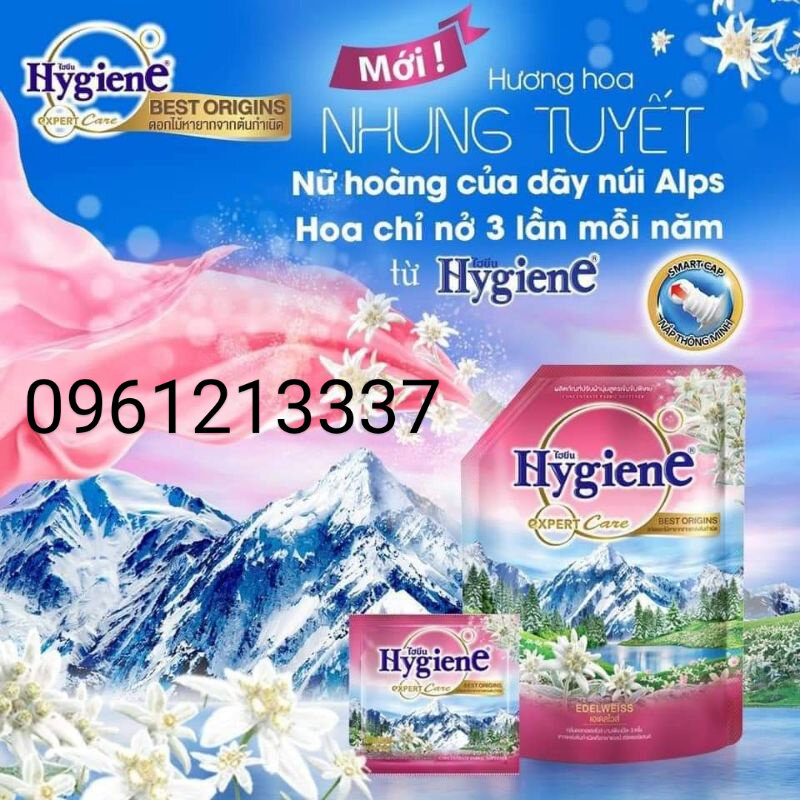 Nước xả vải hygiene màu Hồng Núi 1150ml Thái Lan - màu Hồng Núi Phú Sĩ