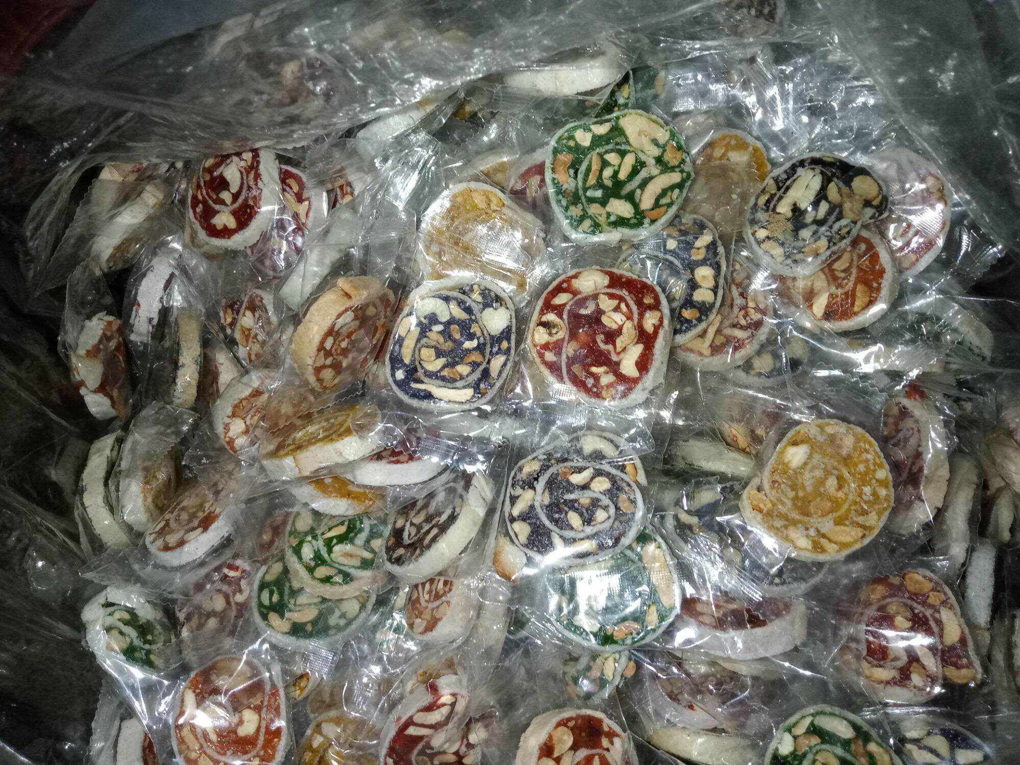 500g Kẹo chuối cuộn mix vị