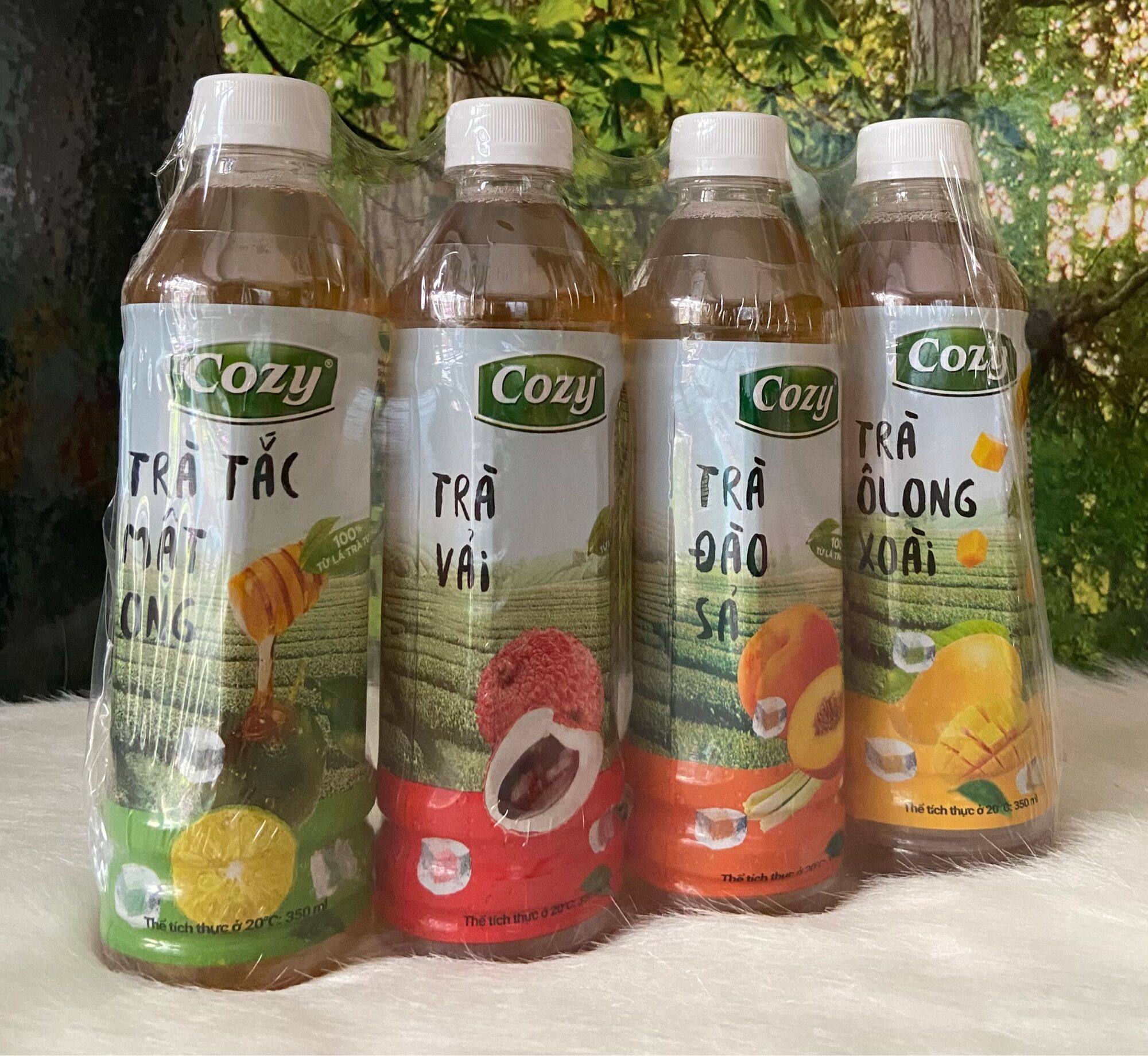 1 Lốc Trà Cozy 4 vị /4 Chai*350ml