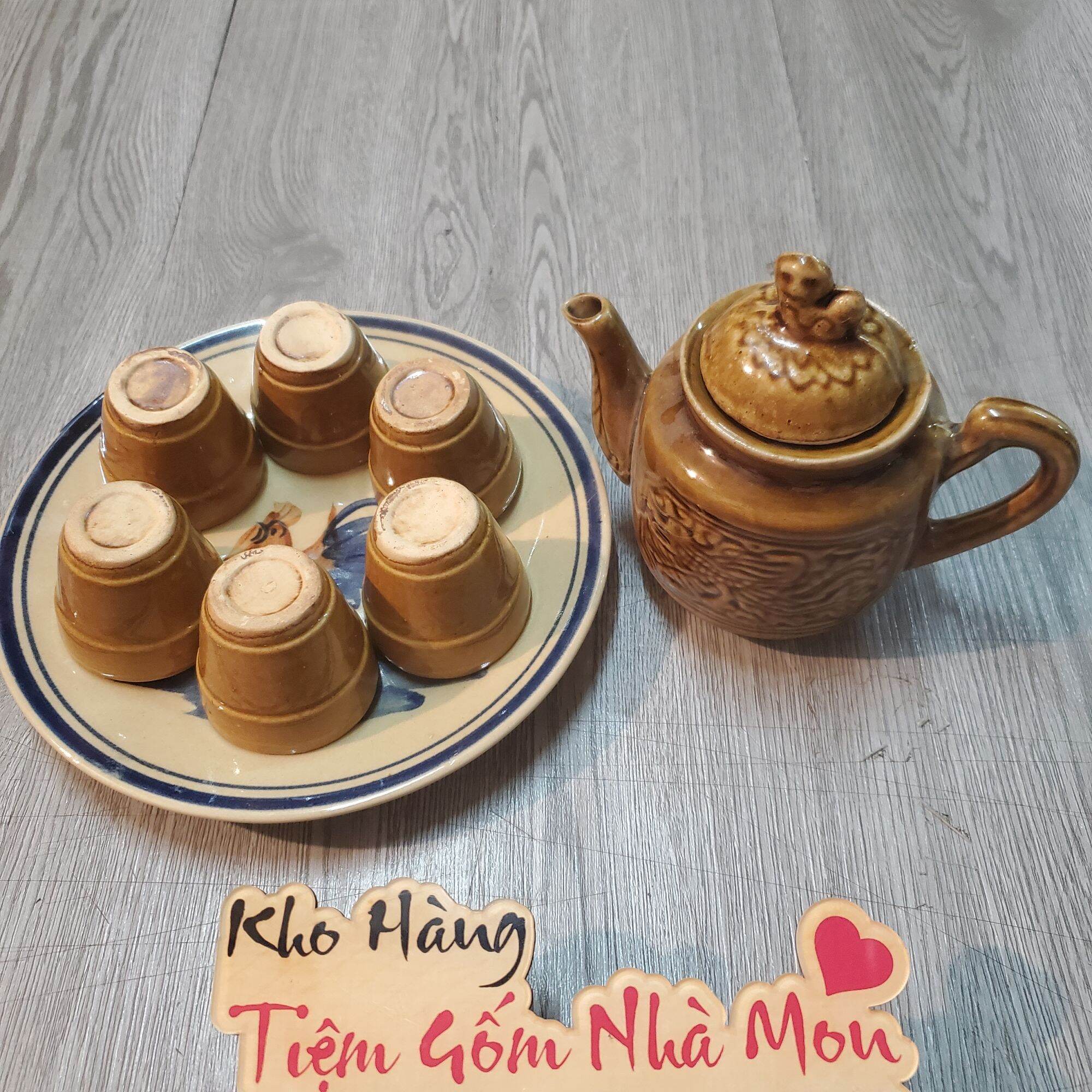 BỘ ẤM TRÀ XƯA (1 BỘ NHƯ HÌNH) -MS*019