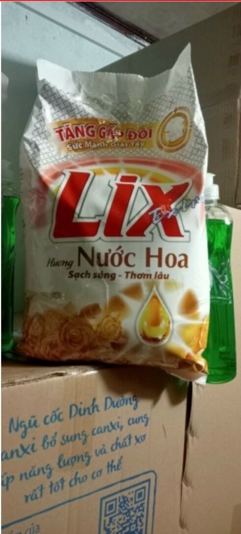 bột giăt LIX 5.5KG tặng chai nước rửa chén