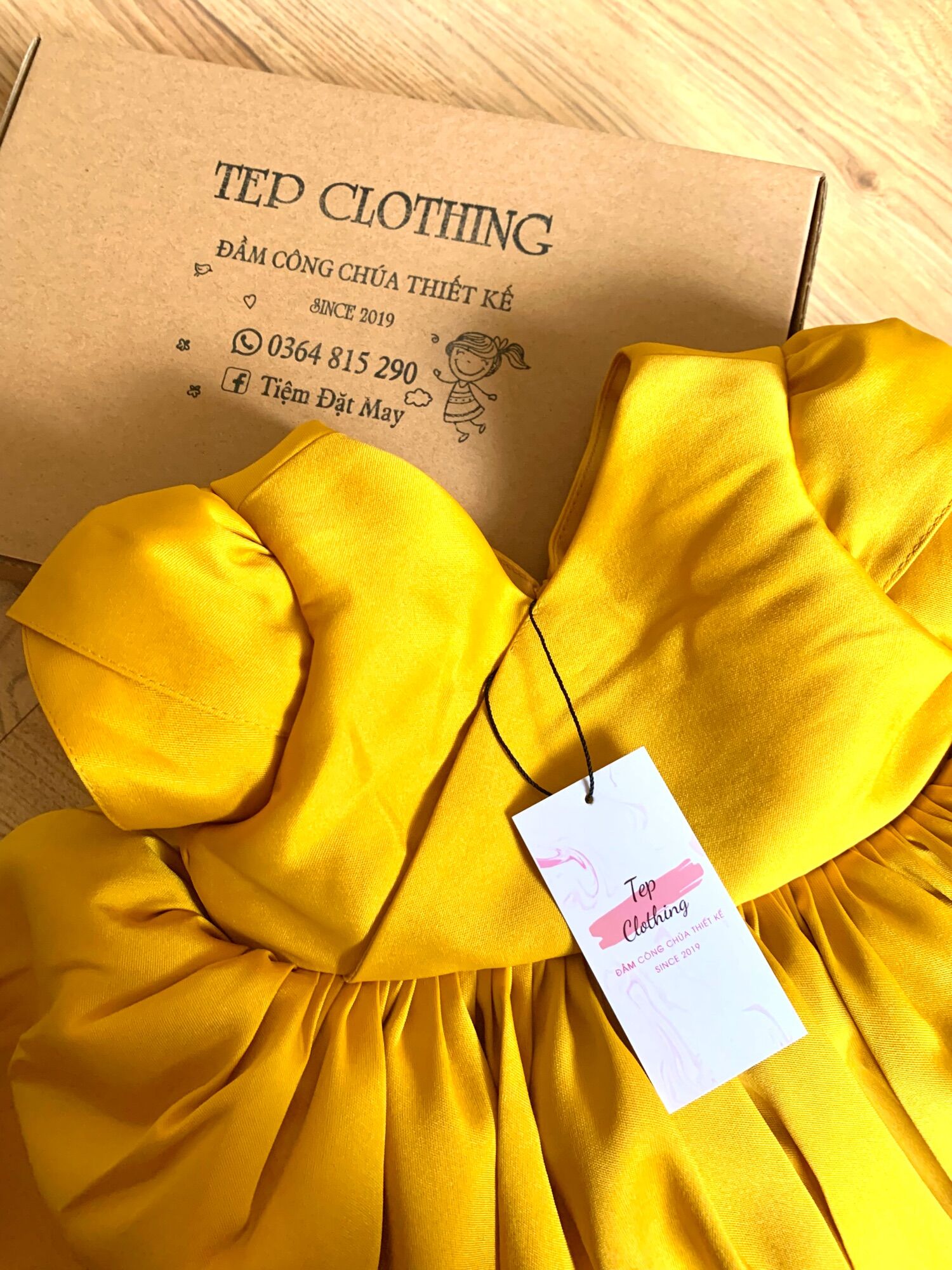 [HCM]ADELA ĐẦM CÔNG CHÚA TEPCLOTHING- HÌNH THẬT
