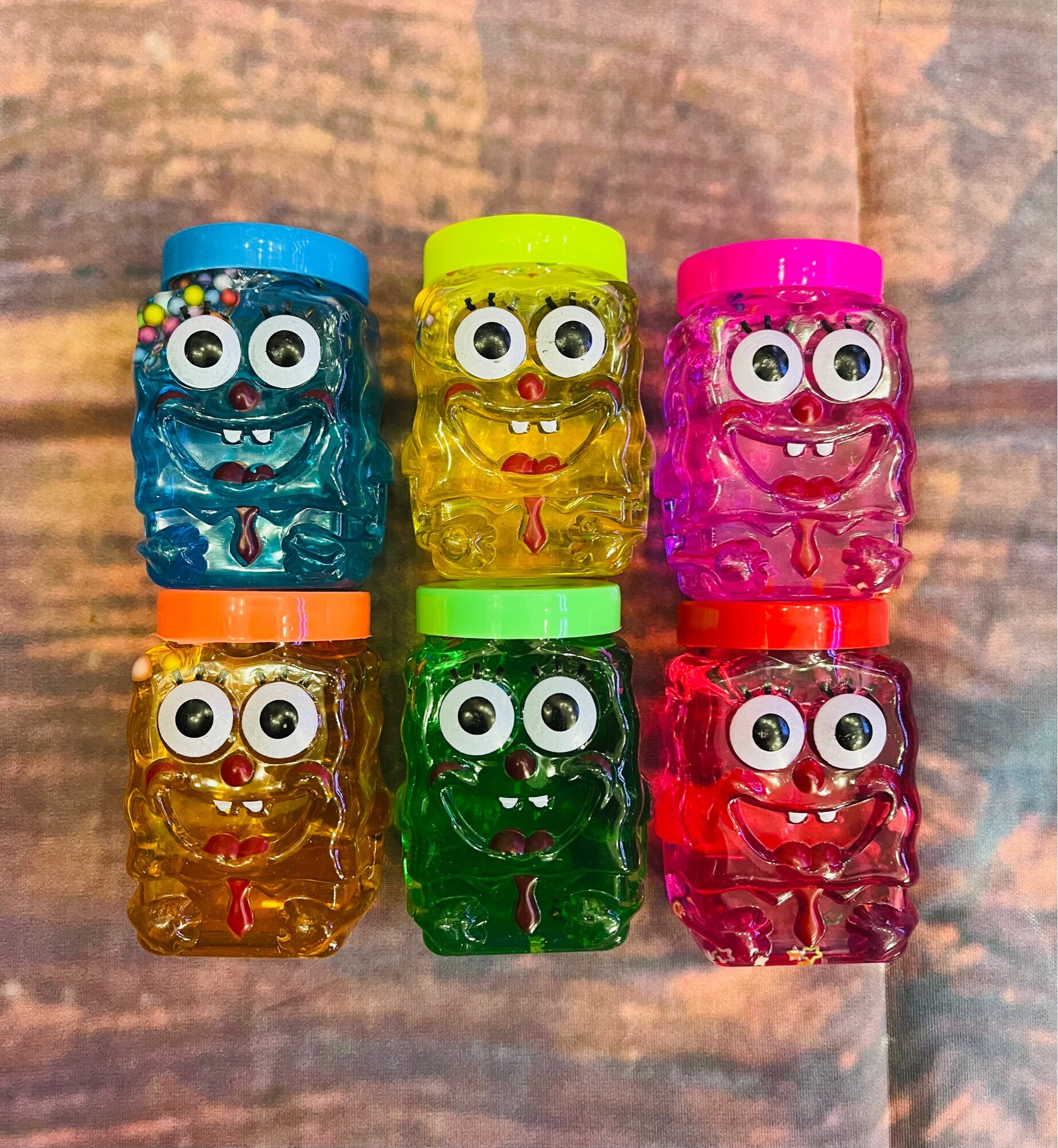 Hủ slime mini nhiều hình, màu cho bé